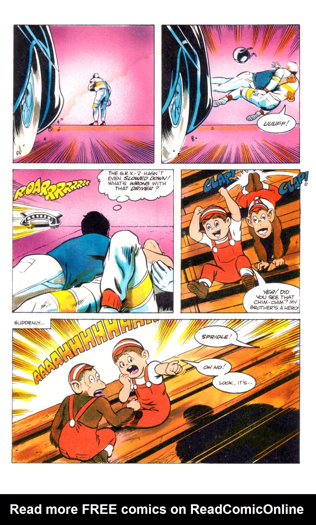 Read online Speed Racer (1987) comic -  Issue #8 - 18