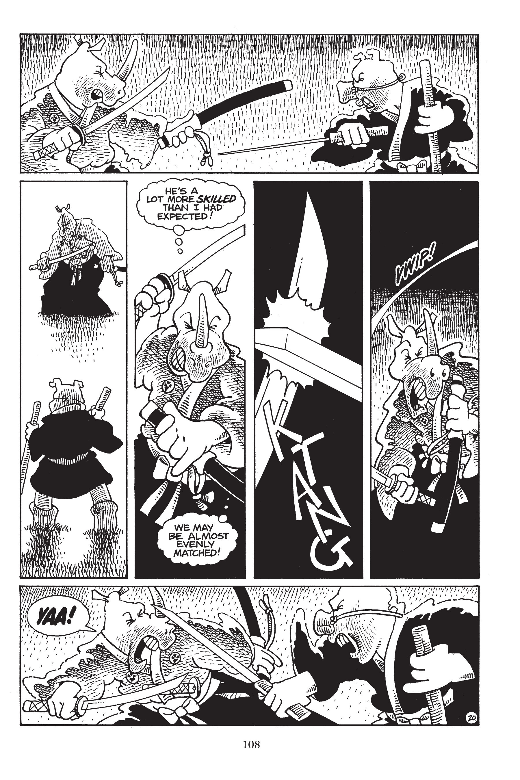 Read online Usagi Yojimbo (1987) comic -  Issue # _TPB 4 - 107