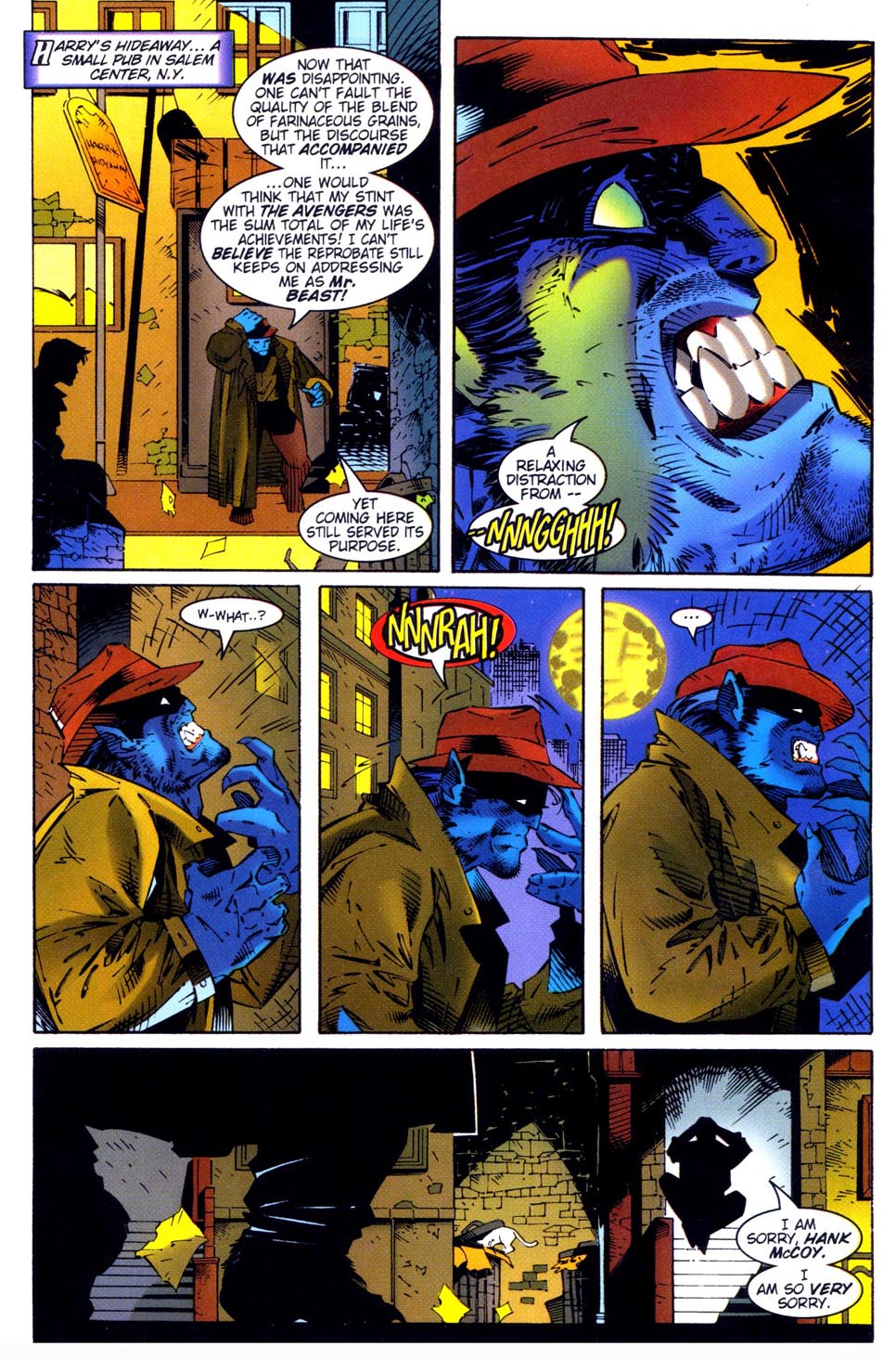Read online Beast comic -  Issue #1 - 6