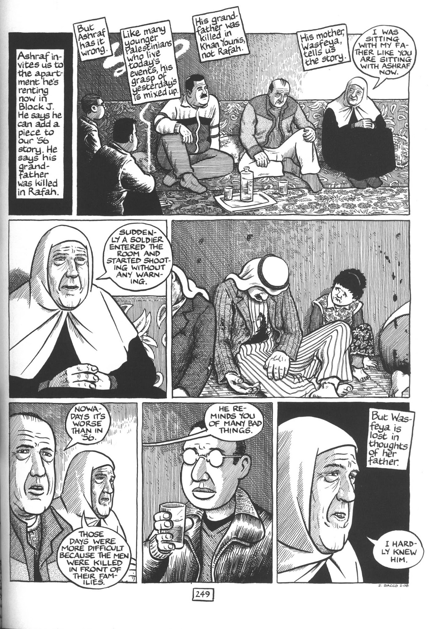 Read online Footnotes in Gaza comic -  Issue # TPB - 268