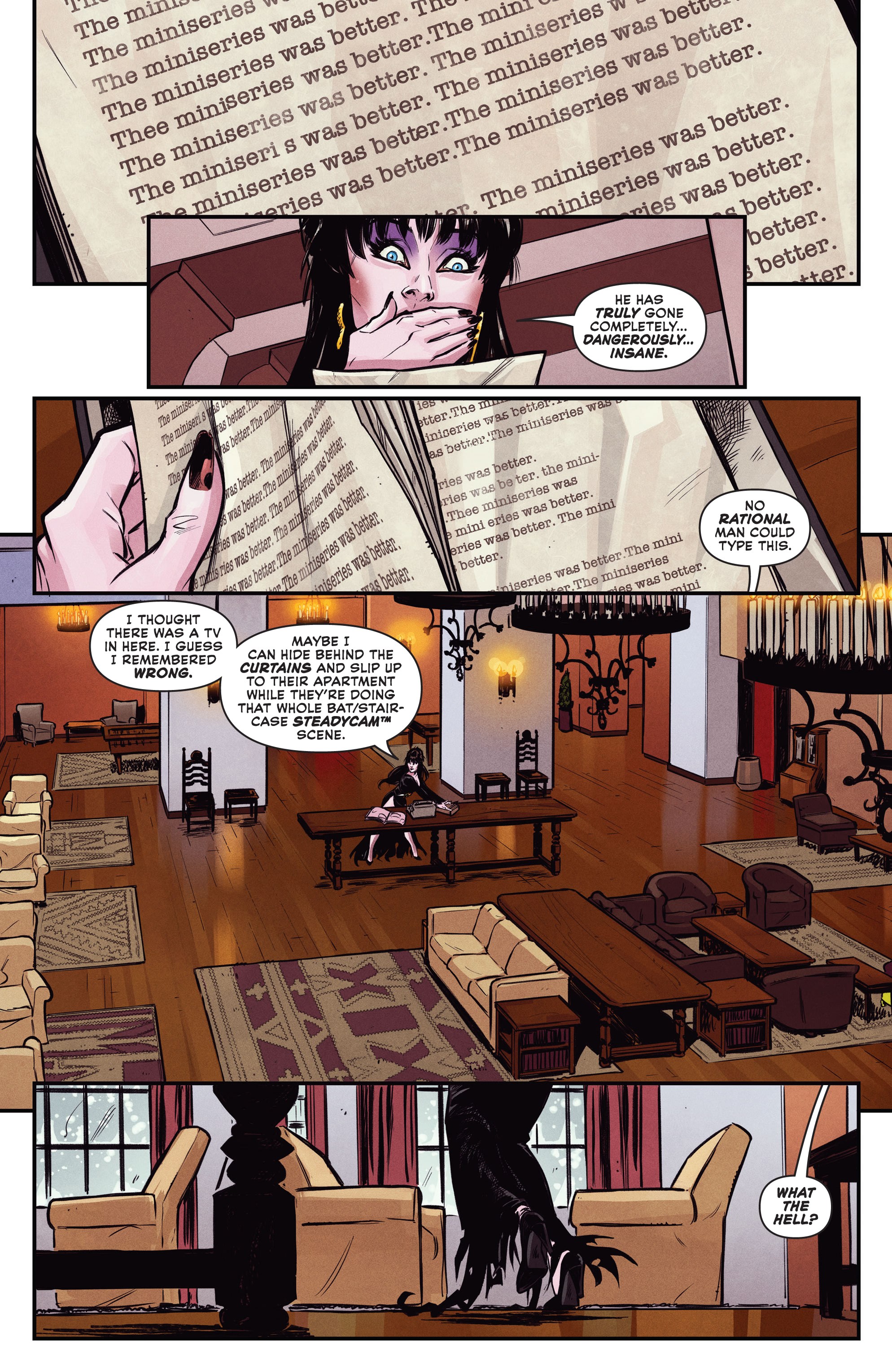 Read online Elvira in Horrorland comic -  Issue #2 - 11