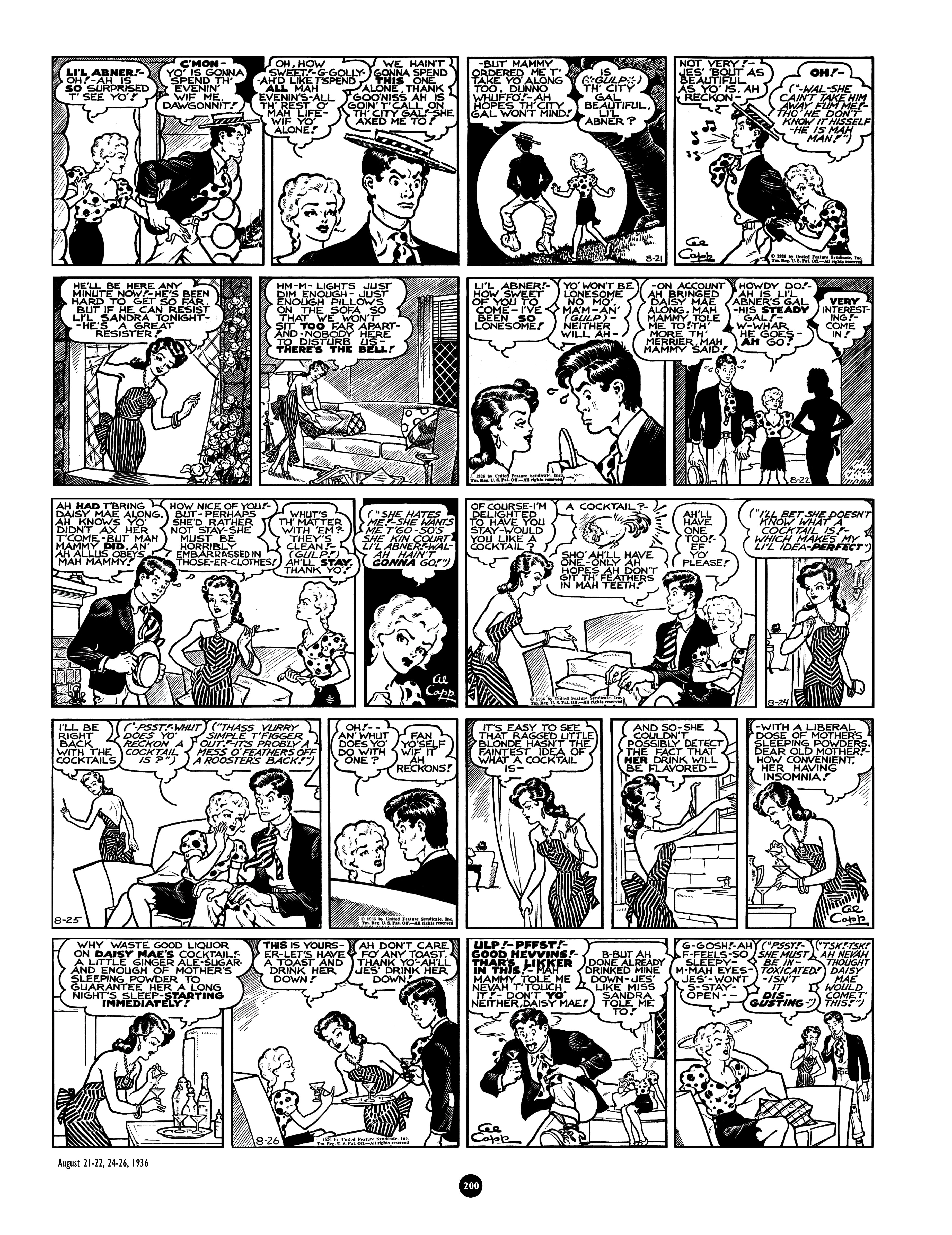 Read online Al Capp's Li'l Abner Complete Daily & Color Sunday Comics comic -  Issue # TPB 1 (Part 3) - 2