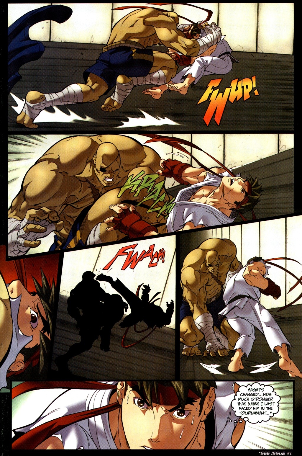 Read online Street Fighter (2003) comic -  Issue #5 - 5