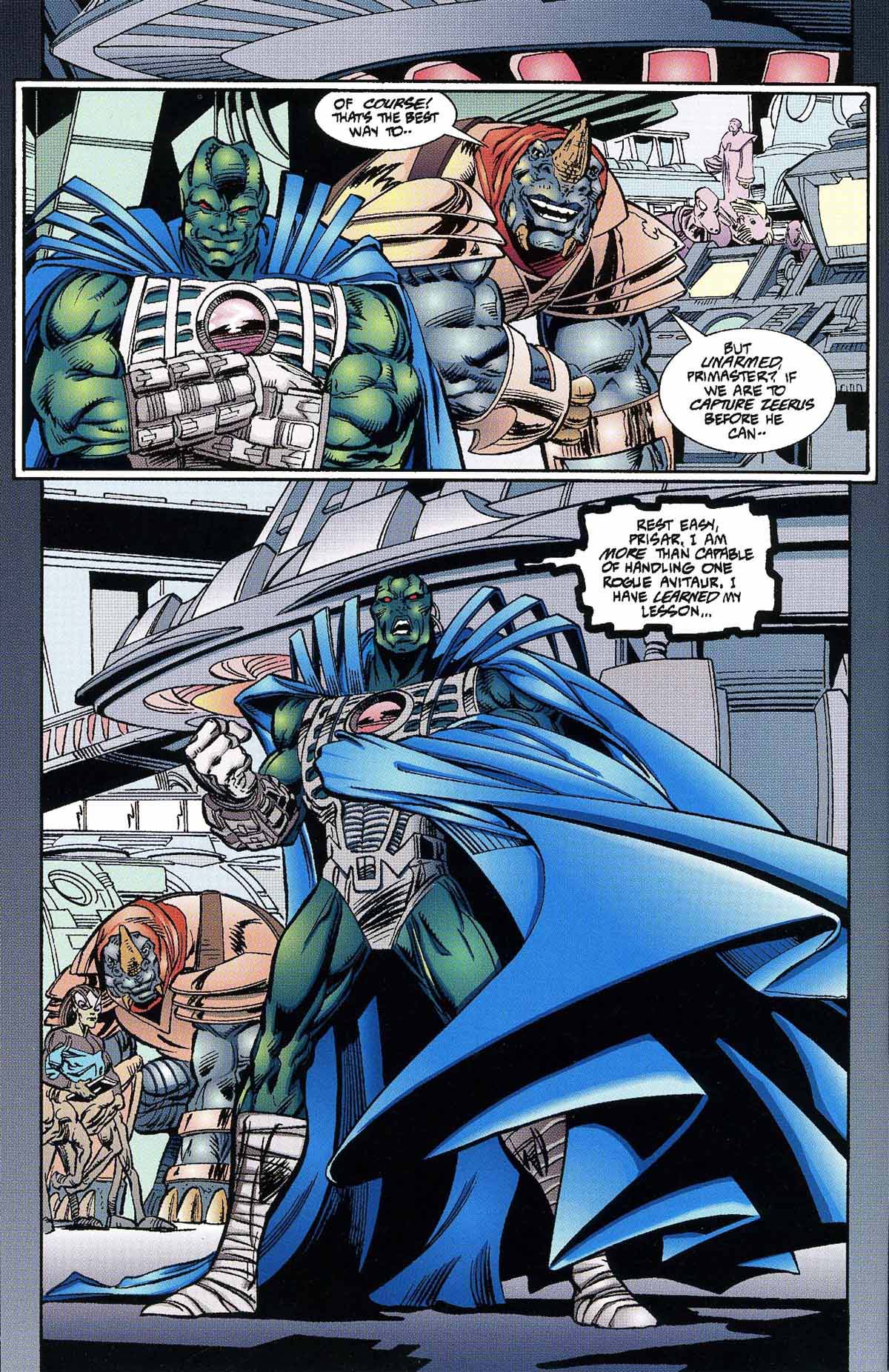 Read online Leonard Nimoy's Primortals (1995) comic -  Issue #5 - 9