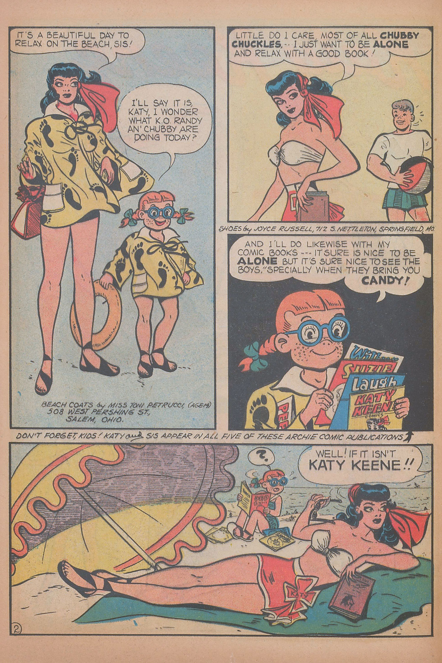 Read online Katy Keene (1949) comic -  Issue #5 - 12