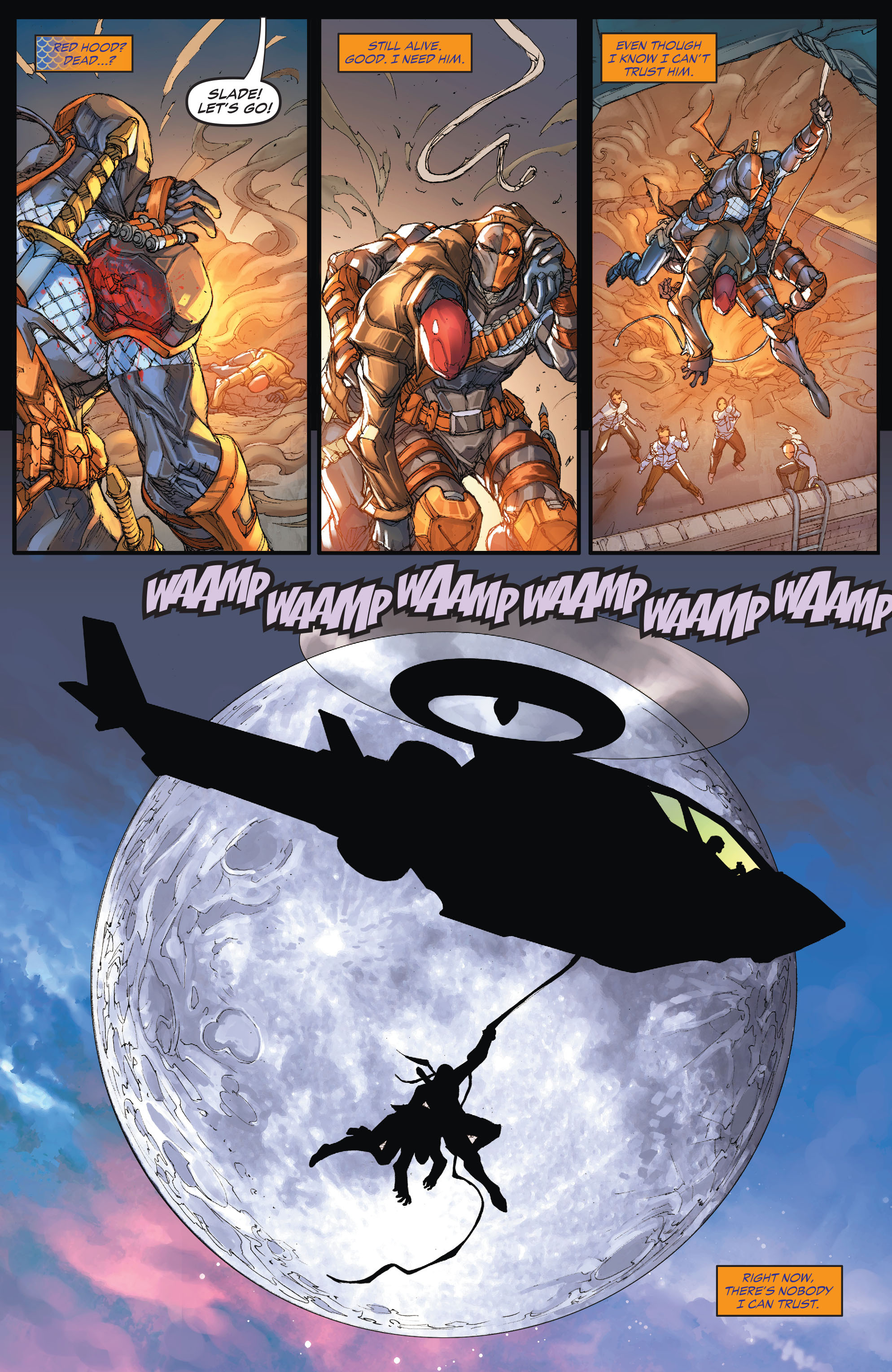 Read online Deathstroke (2014) comic -  Issue #16 - 16