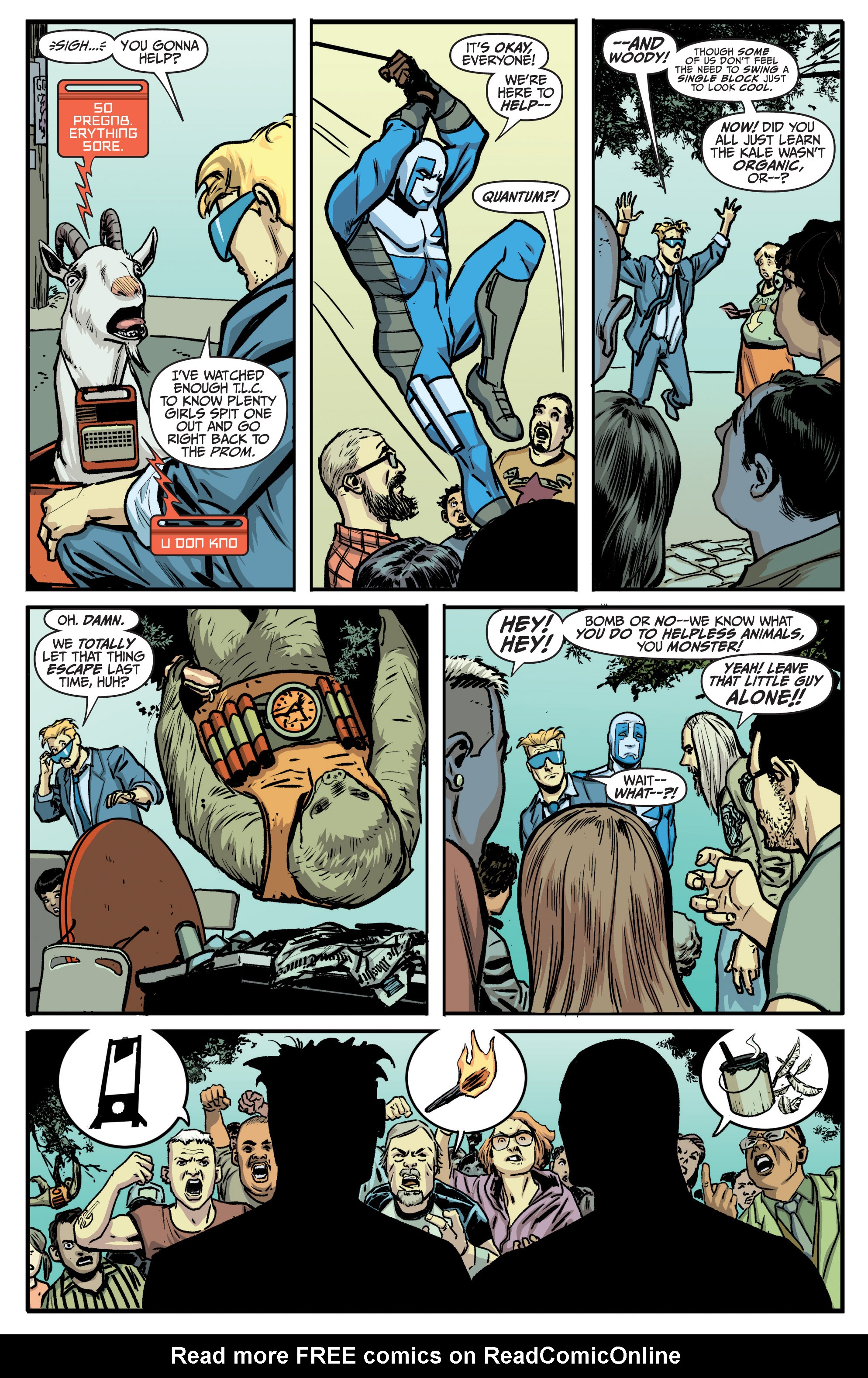 Read online Quantum and Woody Must Die comic -  Issue #4 - 5