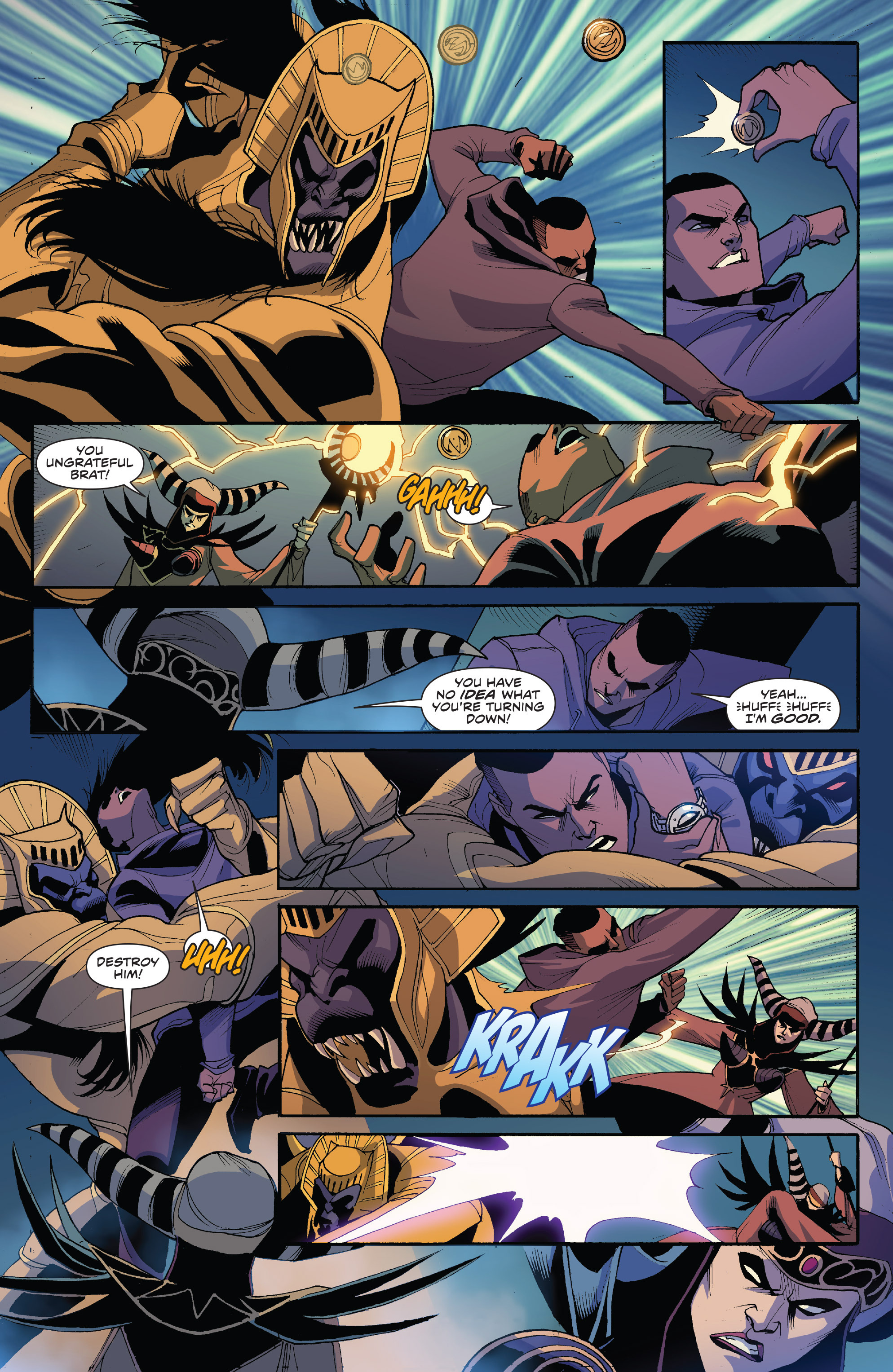 Read online Mighty Morphin Power Rangers comic -  Issue #5 - 18