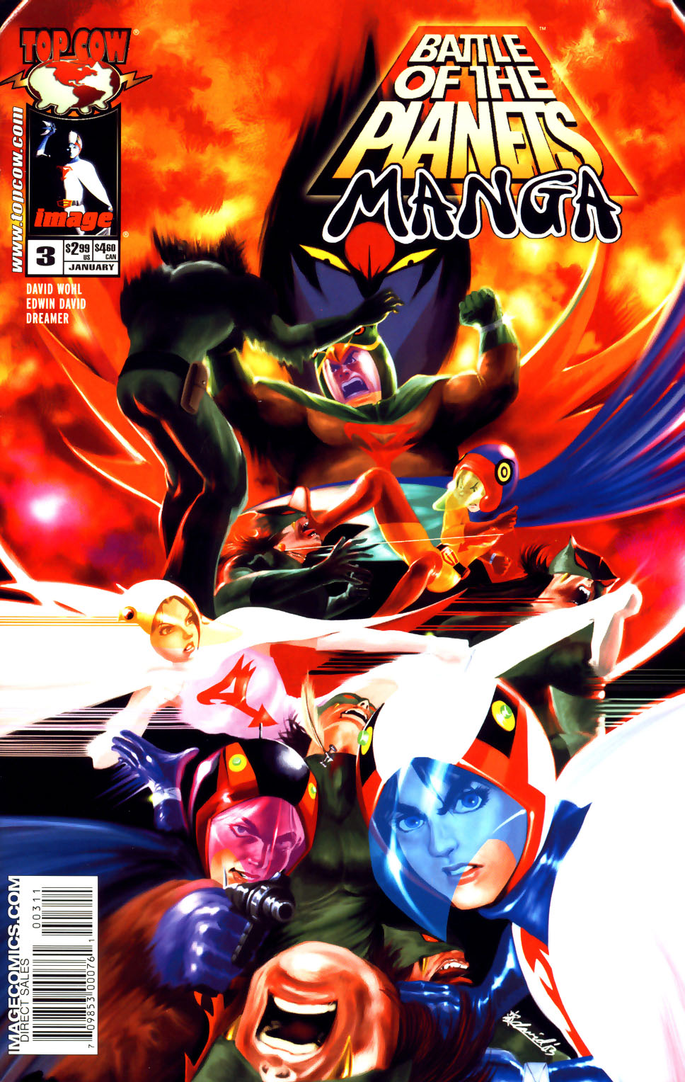 Read online Battle of the Planets: Manga comic -  Issue #3 - 1