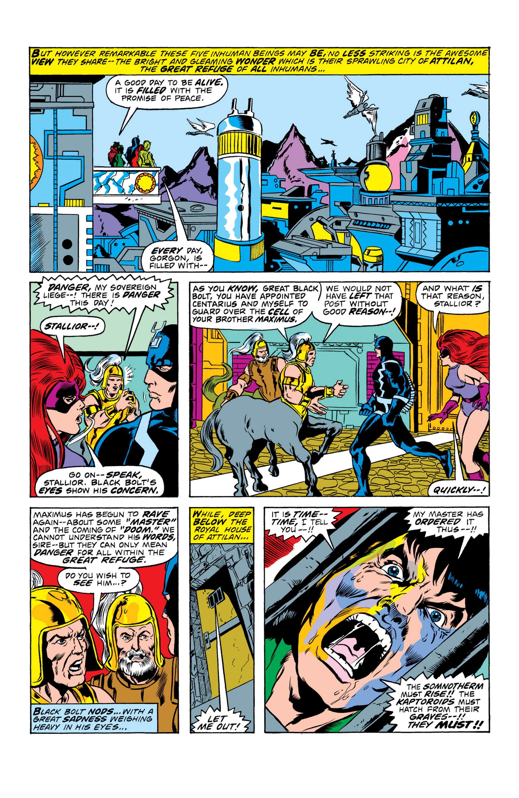 Read online Marvel Masterworks: The Inhumans comic -  Issue # TPB 2 (Part 1) - 8