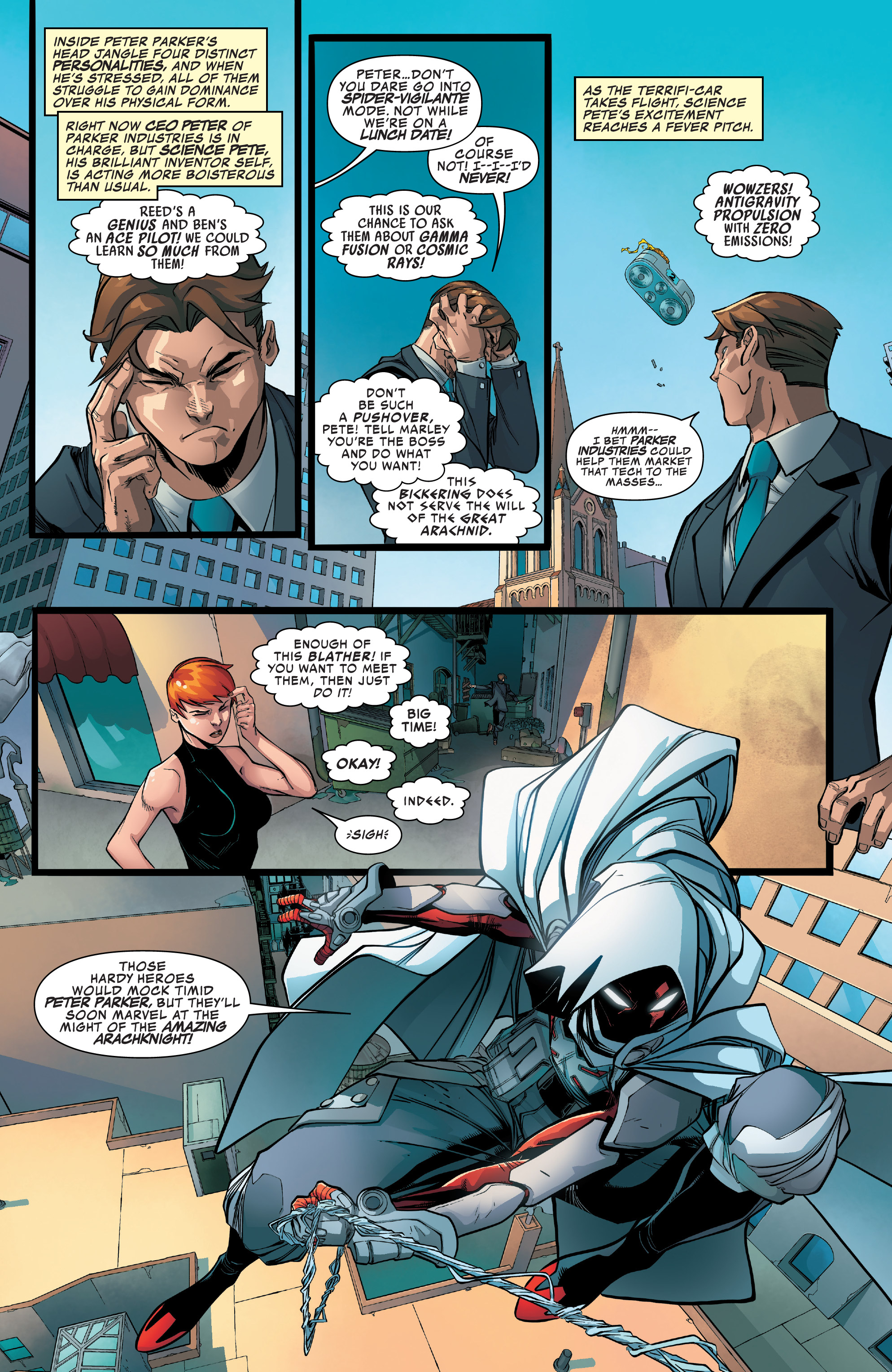 Read online Secret Warps: Arachknight Annual comic -  Issue # Full - 25