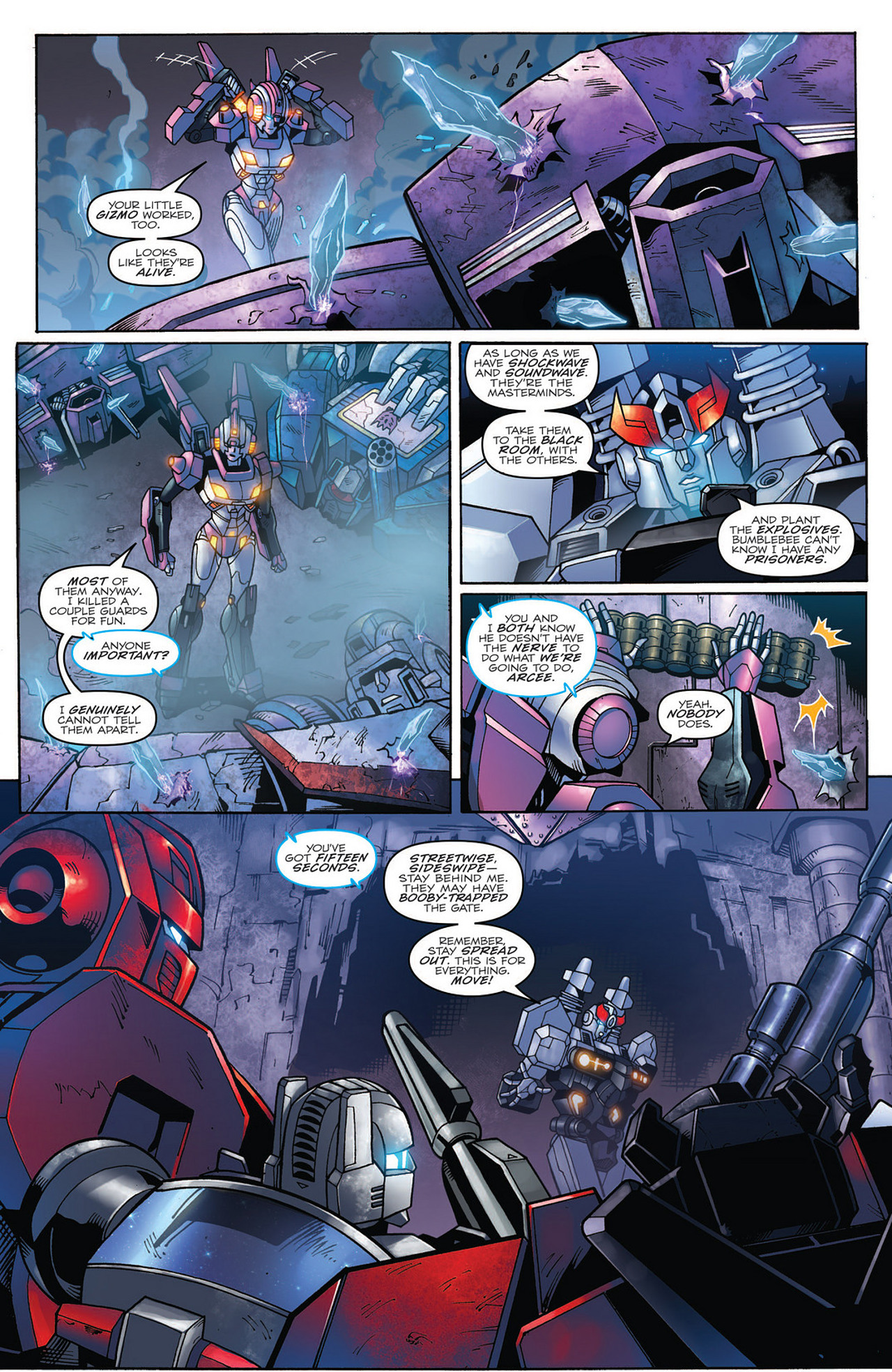 Read online Transformers: Robots In Disguise (2012) comic -  Issue #11 - 21