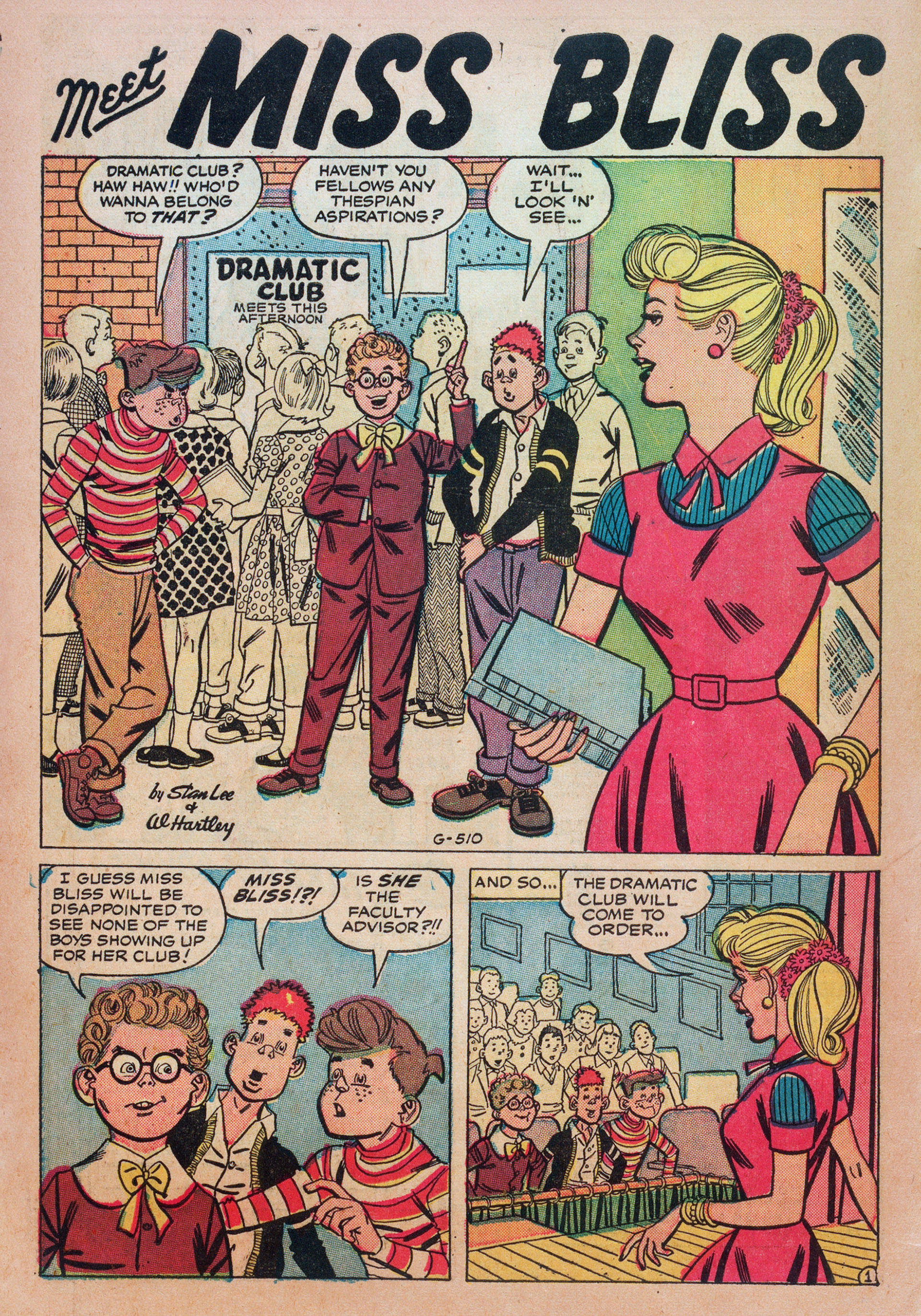 Read online Meet Miss Bliss comic -  Issue #3 - 10