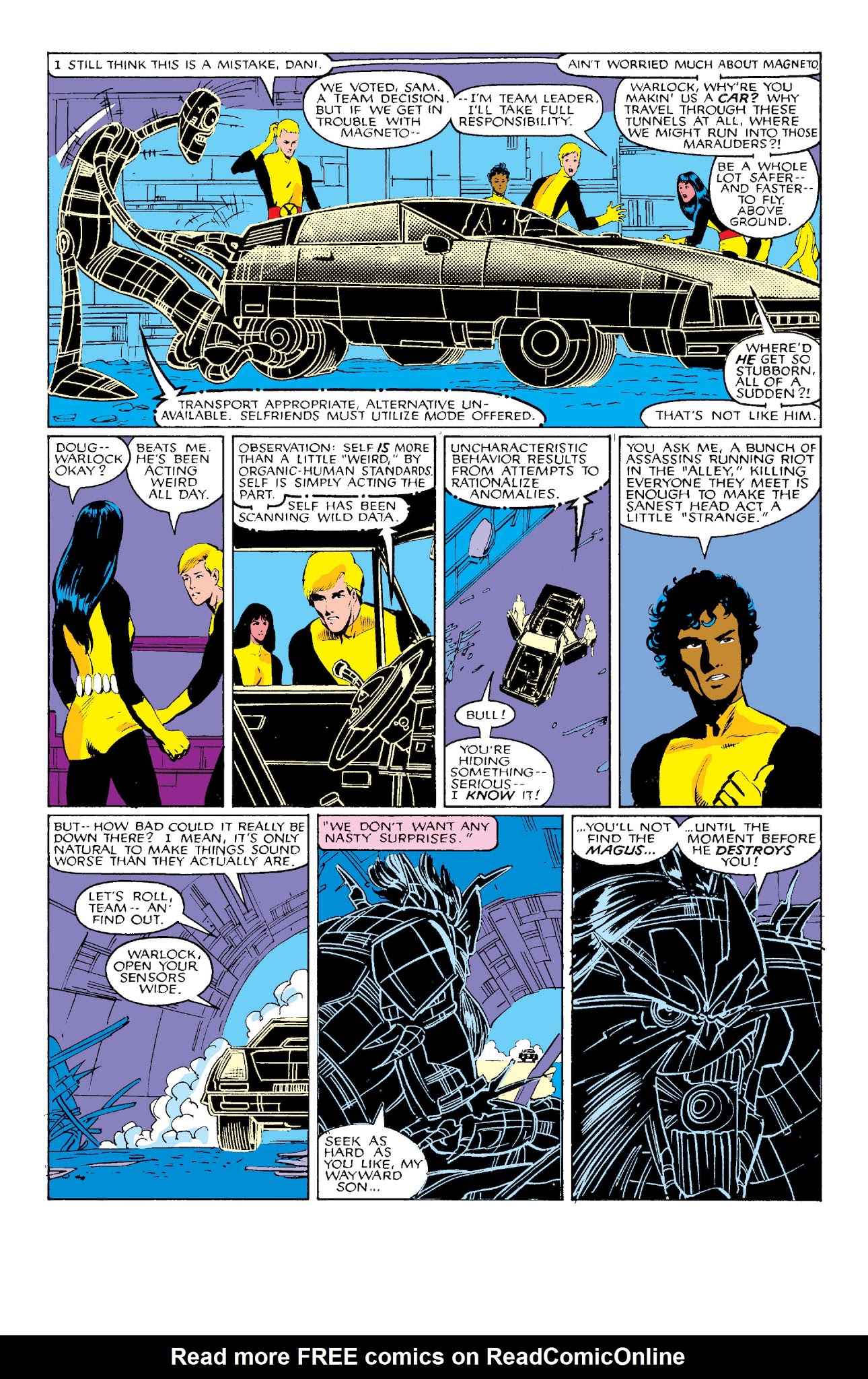 Read online New Mutants Classic comic -  Issue # TPB 6 - 232
