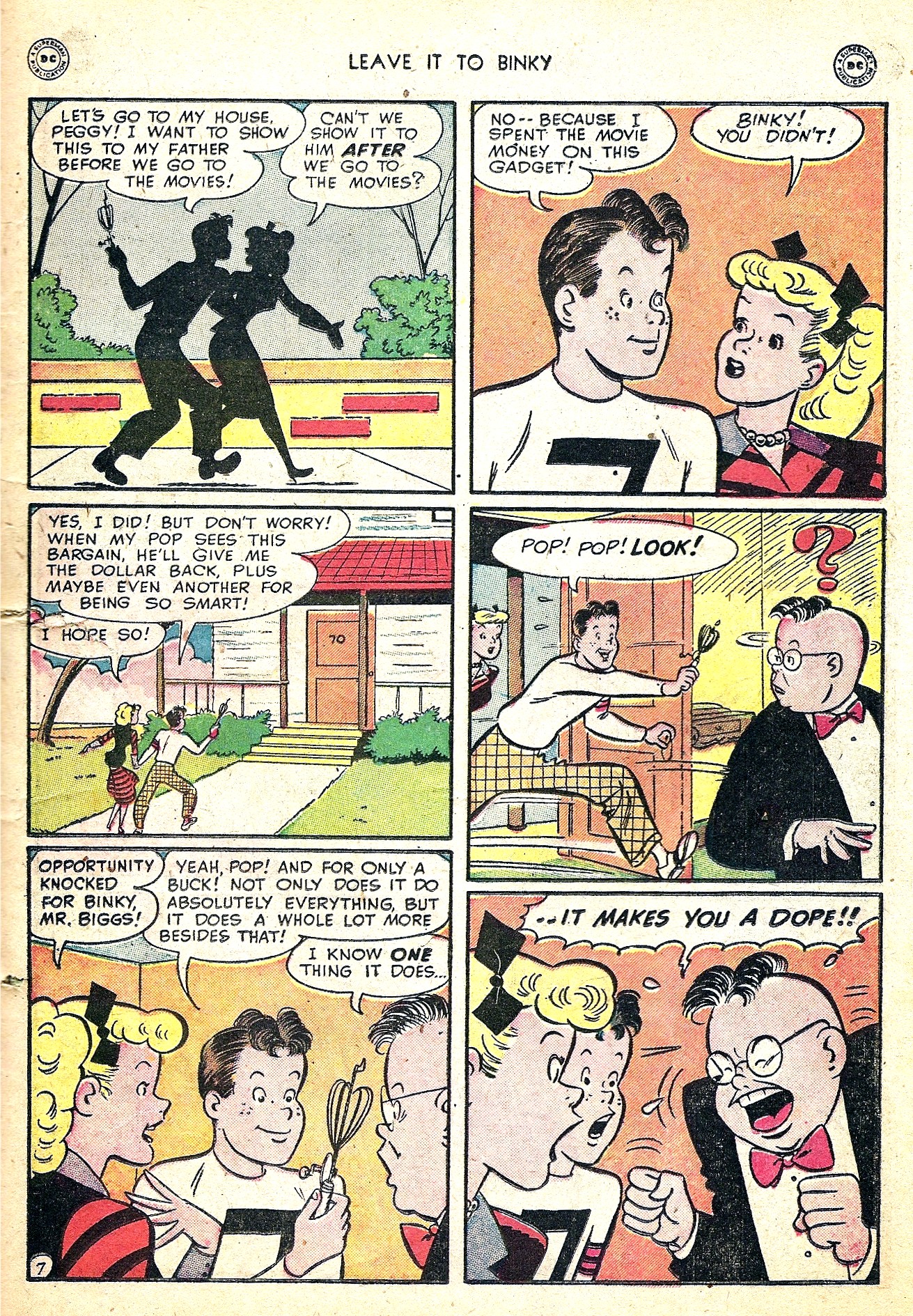 Read online Leave it to Binky comic -  Issue #8 - 35
