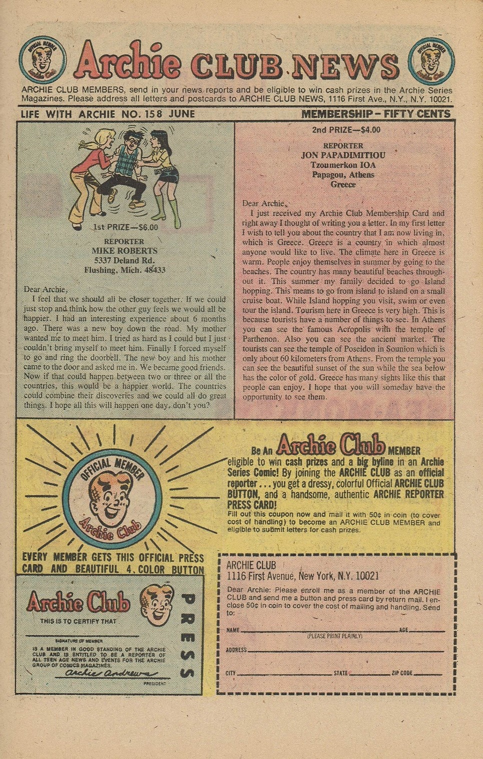 Read online Life With Archie (1958) comic -  Issue #158 - 27