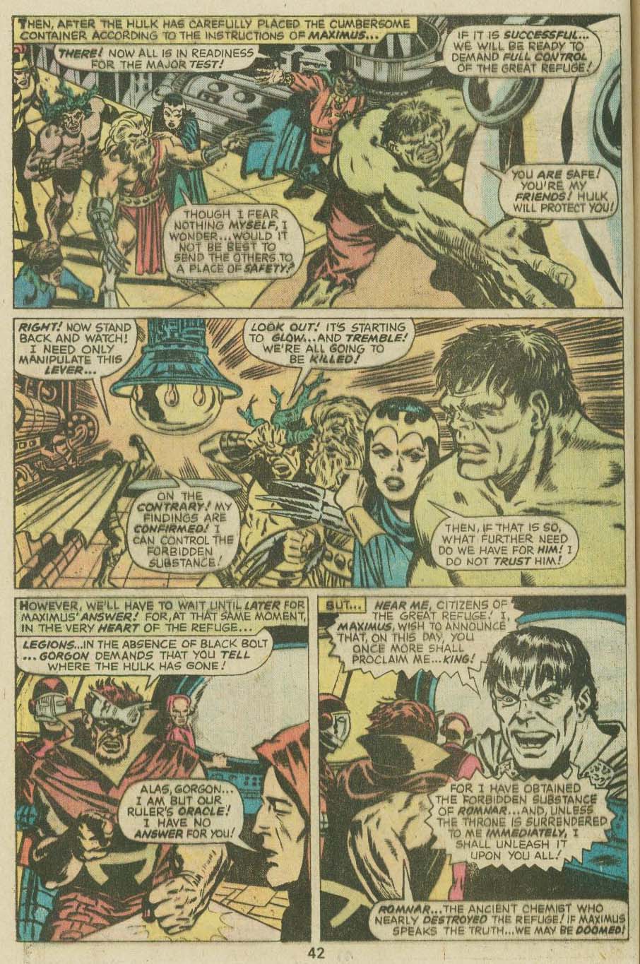 Read online Giant-Size Hulk (1975) comic -  Issue # Full - 33