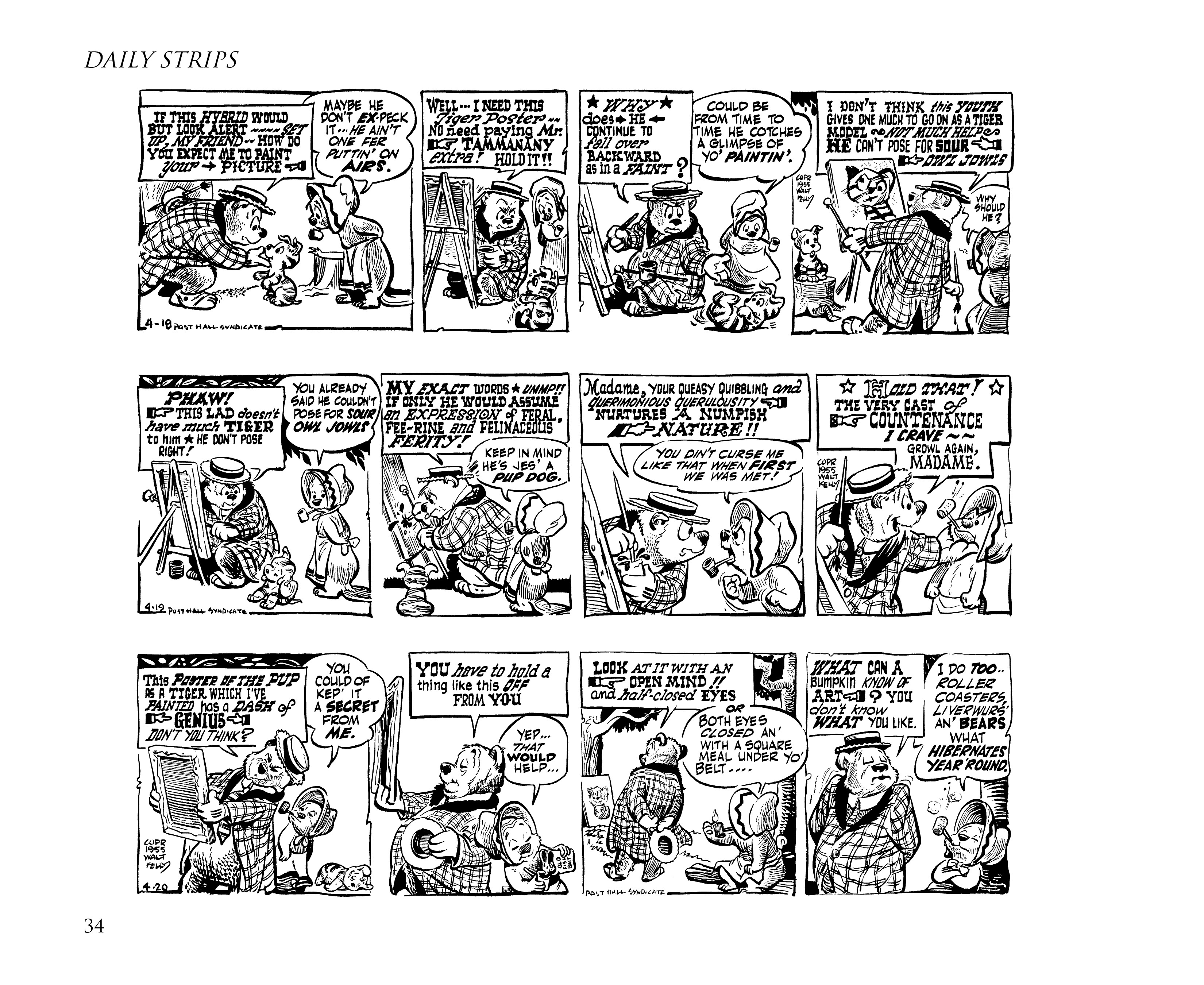 Read online Pogo by Walt Kelly: The Complete Syndicated Comic Strips comic -  Issue # TPB 4 (Part 1) - 46