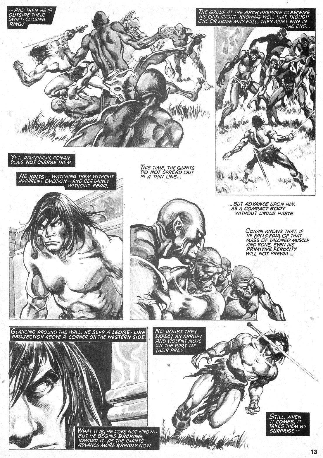 Read online The Savage Sword Of Conan comic -  Issue #23 - 13