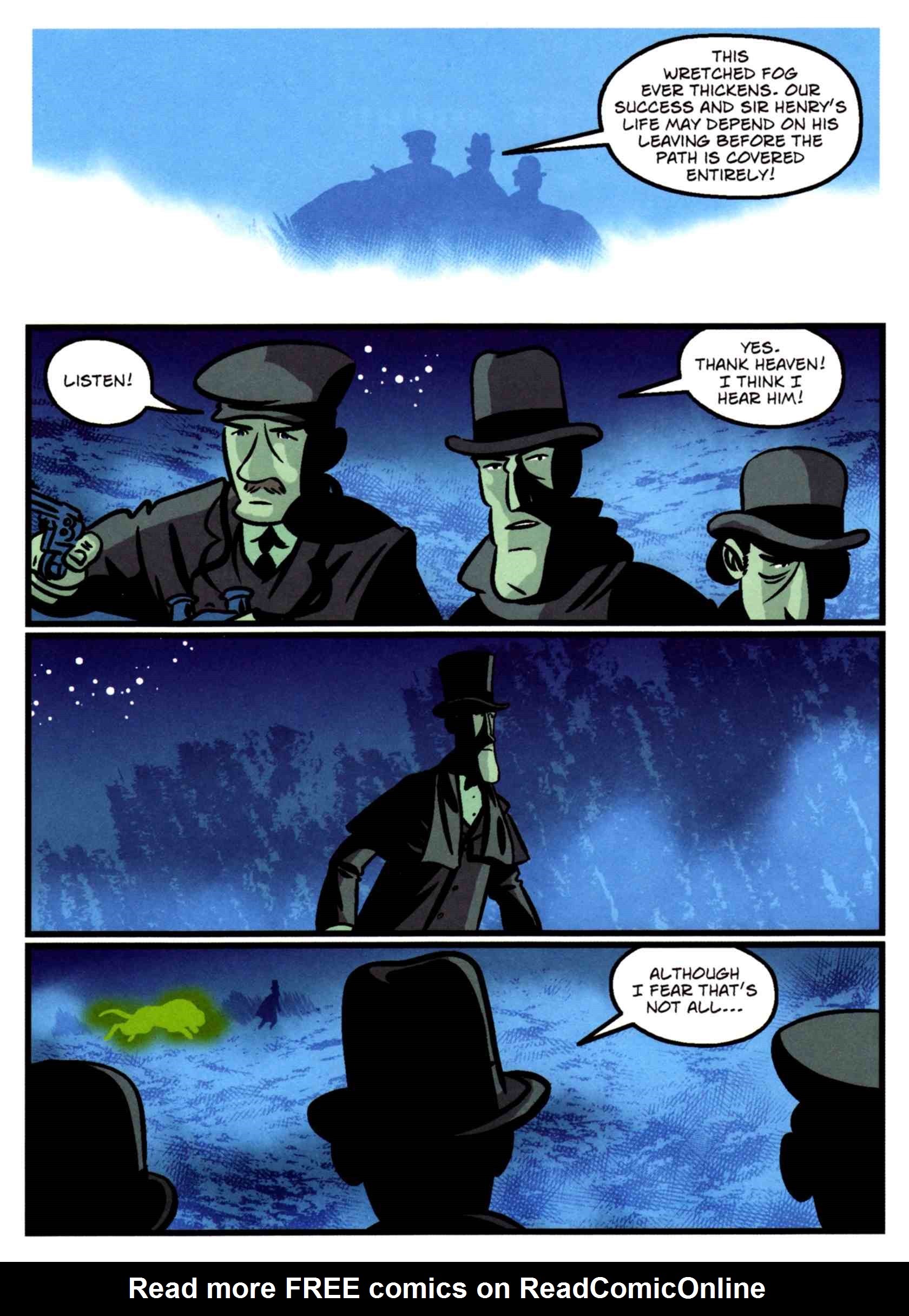 Read online The Hound of the Baskervilles (2009) comic -  Issue # TPB - 121