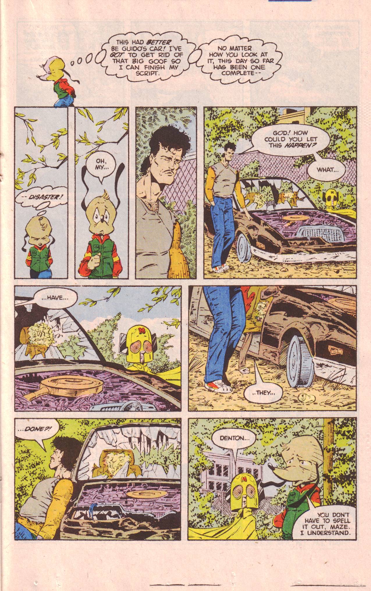 Read online 'Mazing Man comic -  Issue #4 - 16