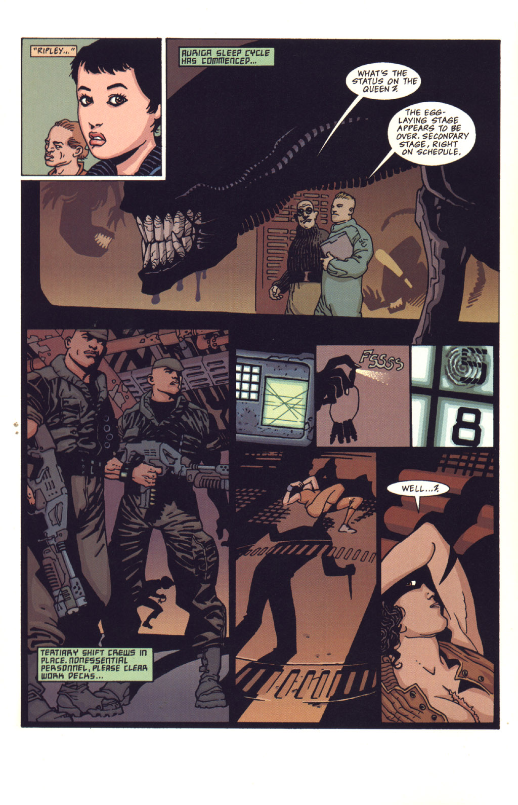 Read online Alien Resurrection comic -  Issue #1 - 13