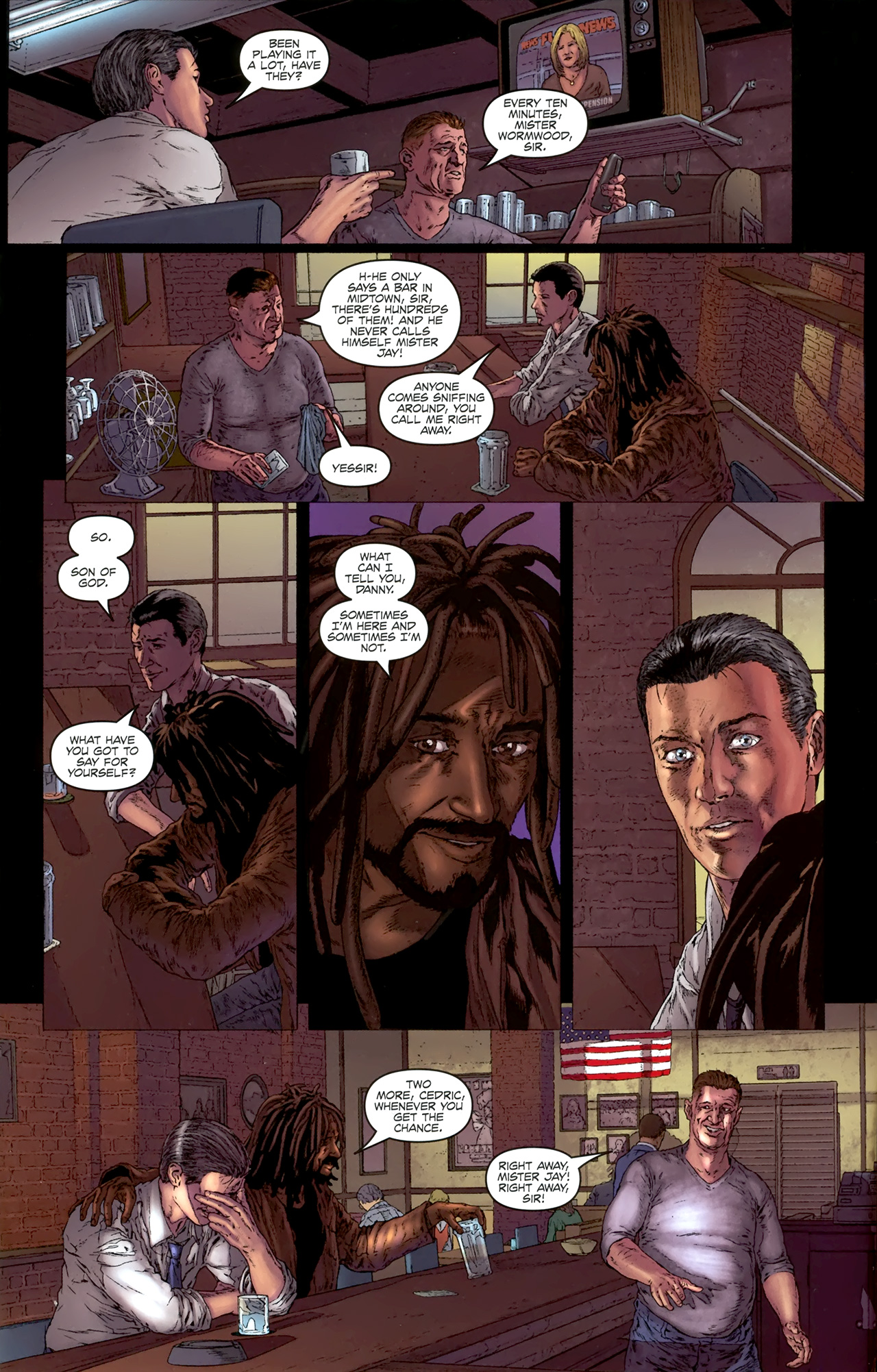 Read online Chronicles of Wormwood: The Last Battle comic -  Issue #4 - 5