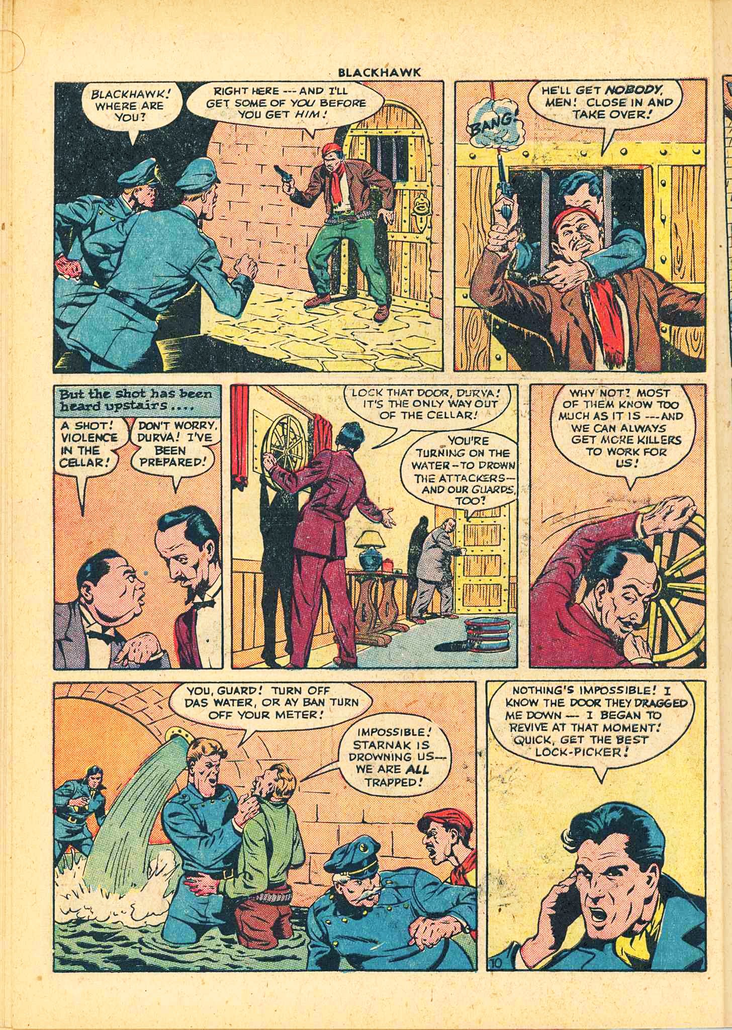 Read online Blackhawk (1957) comic -  Issue #11 - 12