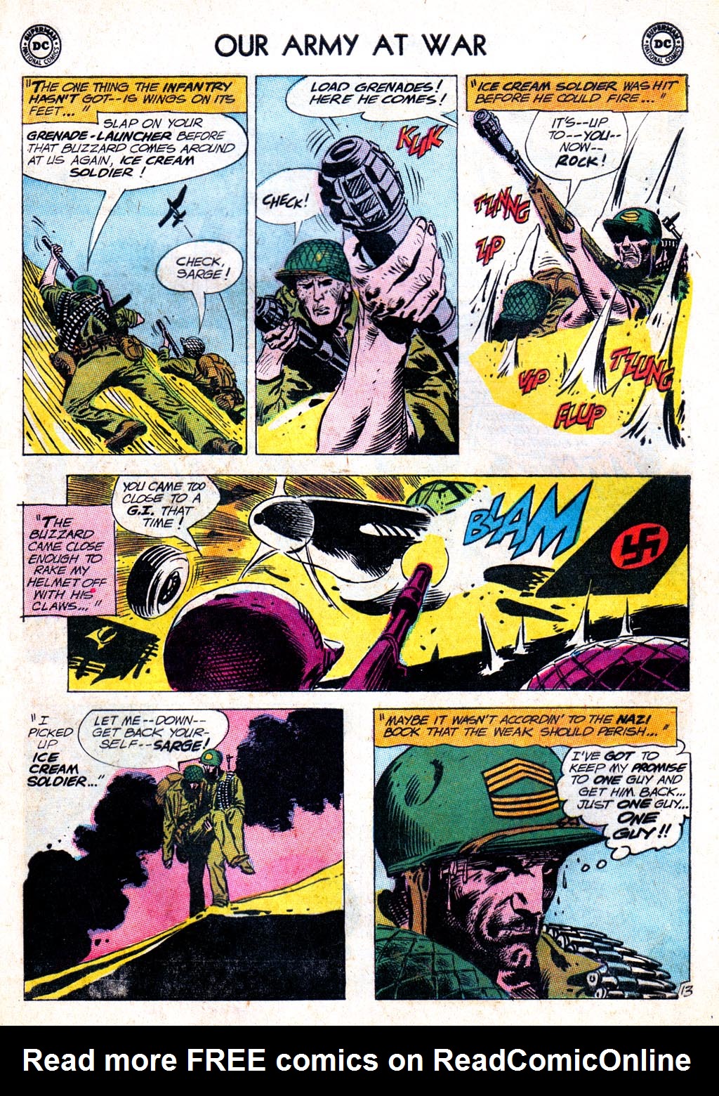 Read online Our Army at War (1952) comic -  Issue #128 - 14