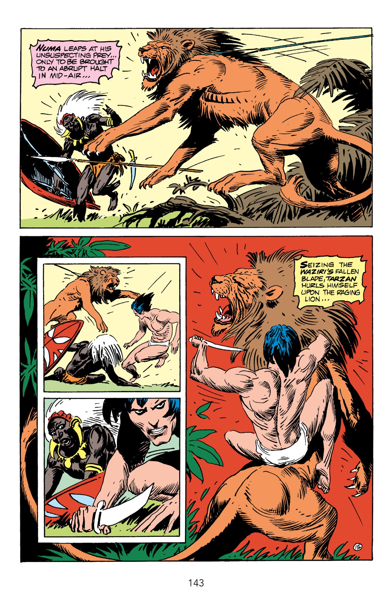 Read online Edgar Rice Burroughs' Tarzan The Joe Kubert Years comic -  Issue # TPB 2 (Part 2) - 38