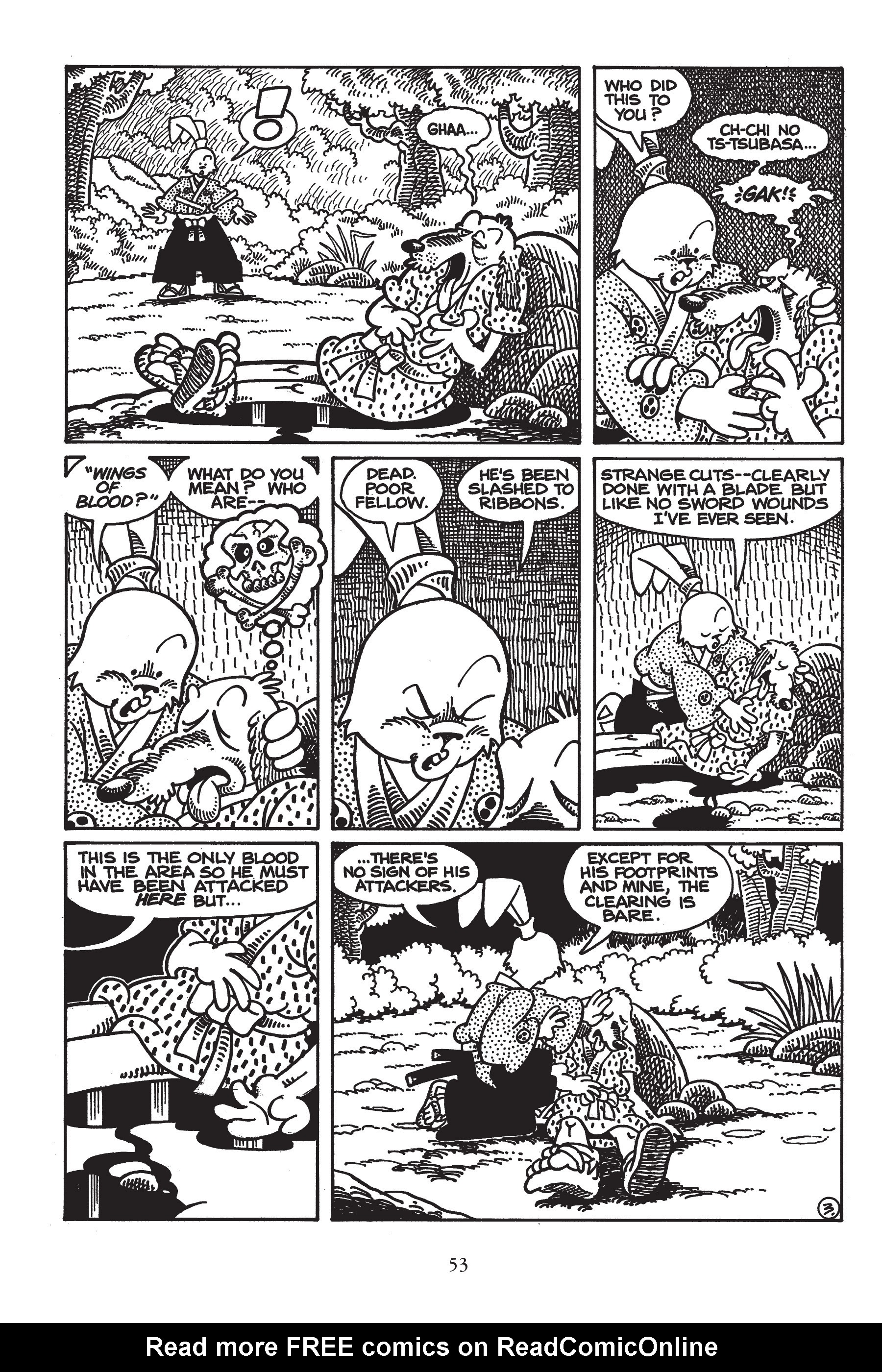 Read online Usagi Yojimbo (1987) comic -  Issue # _TPB 5 - 52