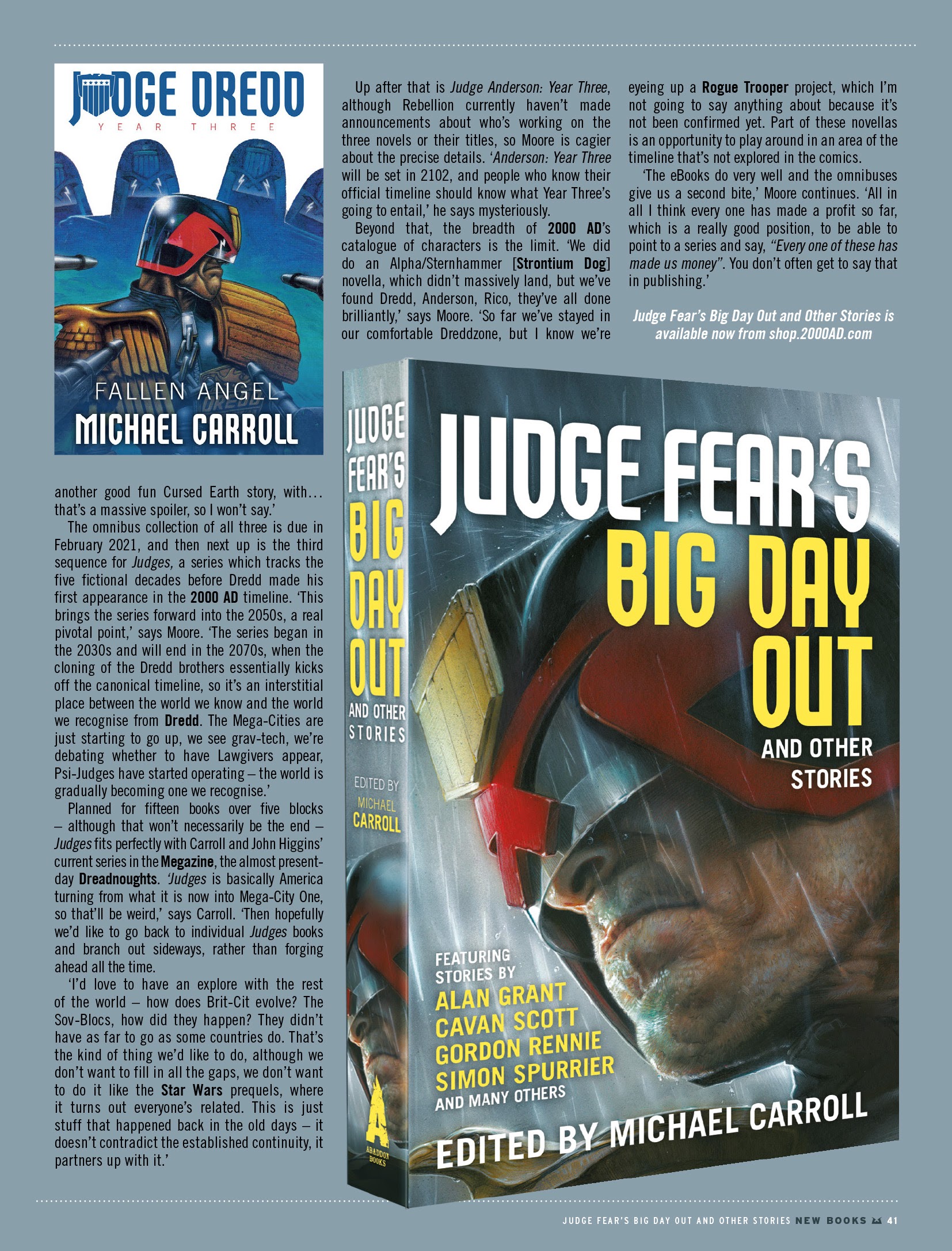 Read online Judge Dredd Megazine (Vol. 5) comic -  Issue #426 - 41