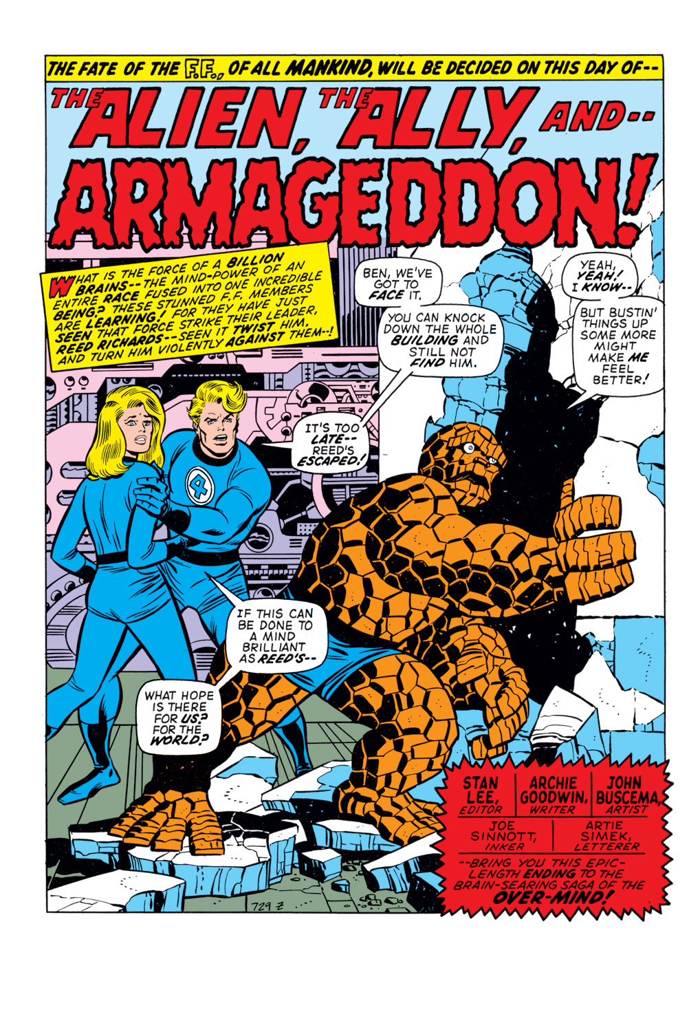 Read online Fantastic Four (1961) comic -  Issue #116 - 2