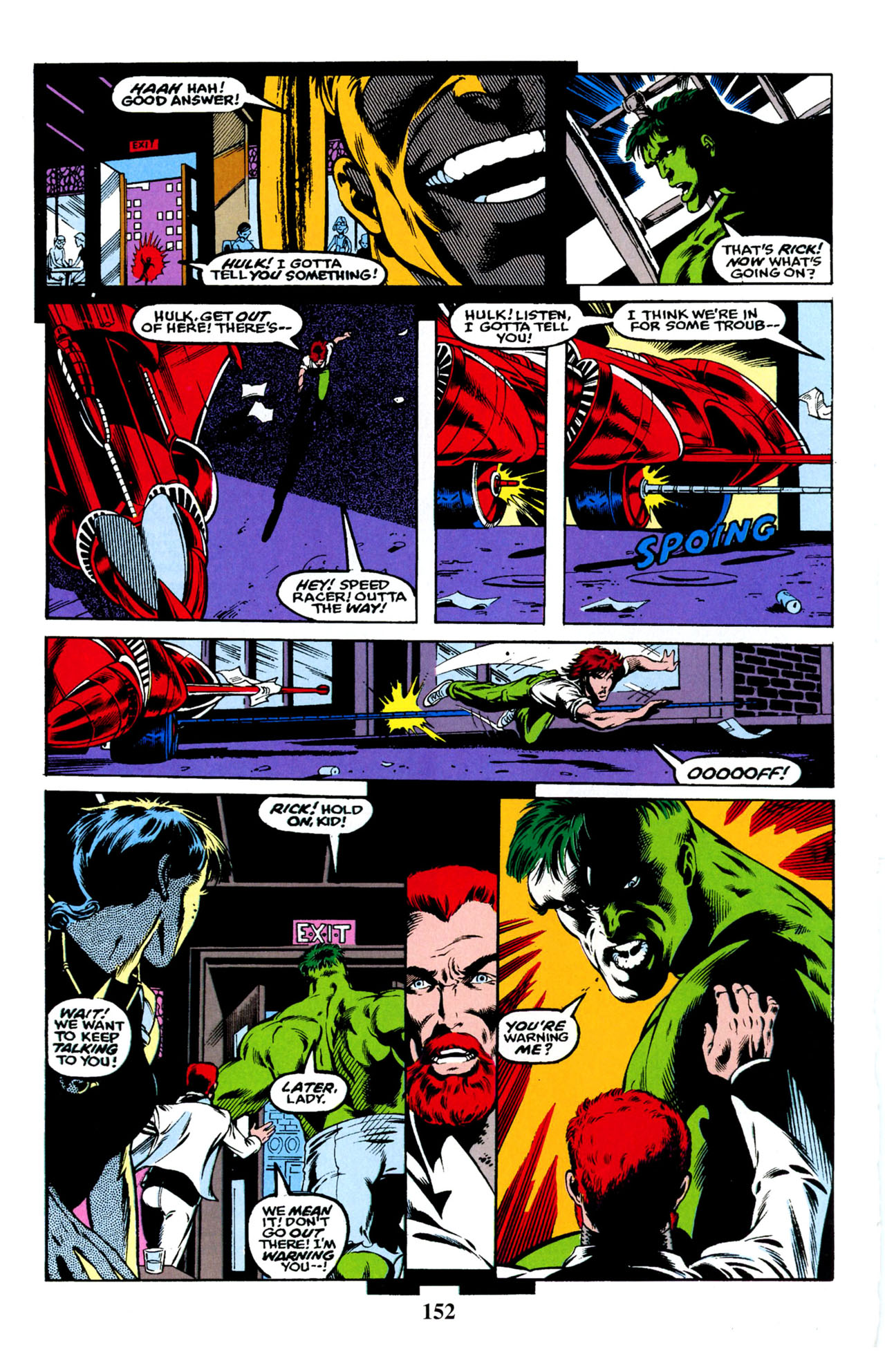 Read online Hulk Visionaries: Peter David comic -  Issue # TPB 6 - 153