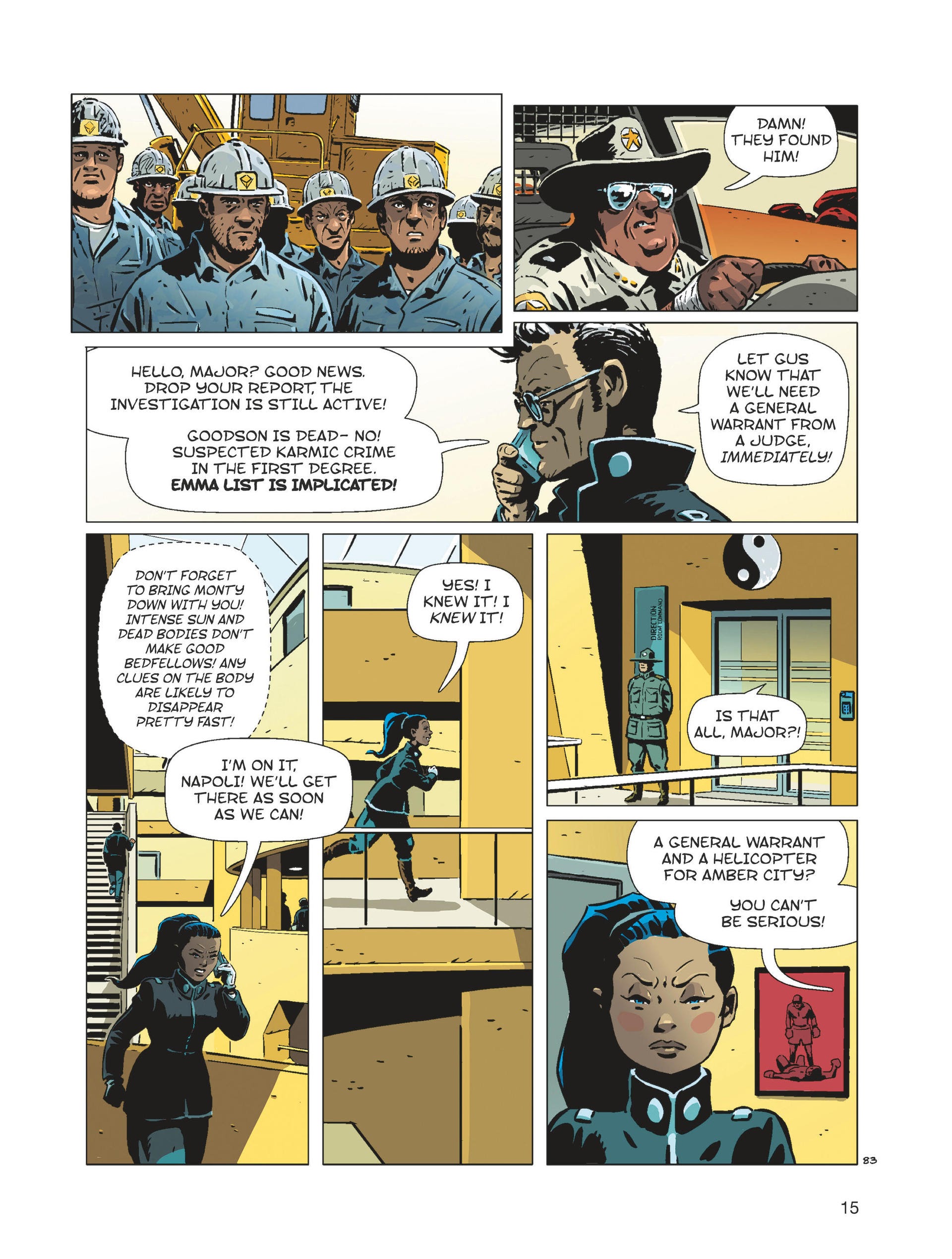 Read online Karma City comic -  Issue #4 - 16