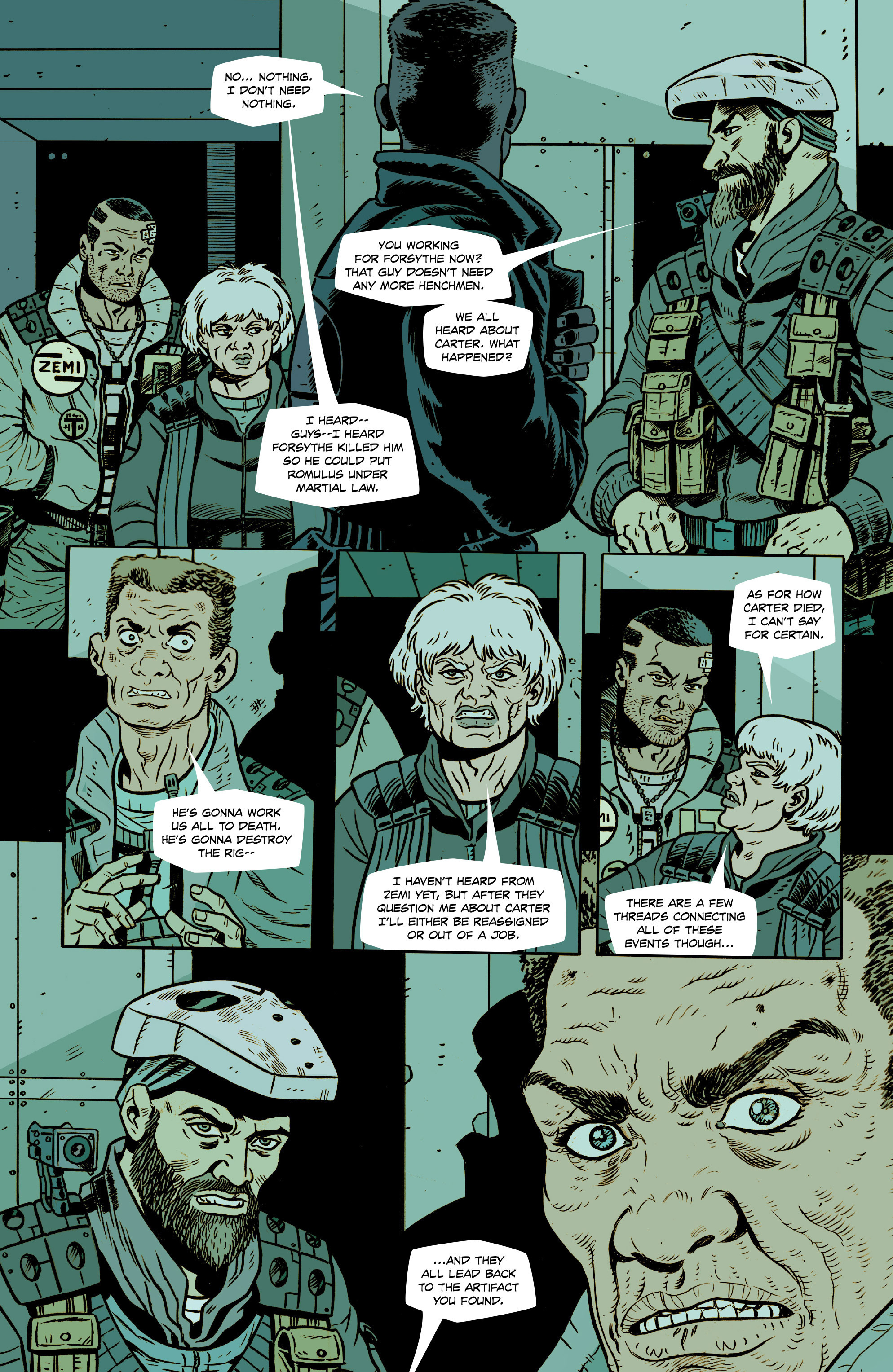 Read online Southern Cross comic -  Issue #8 - 14
