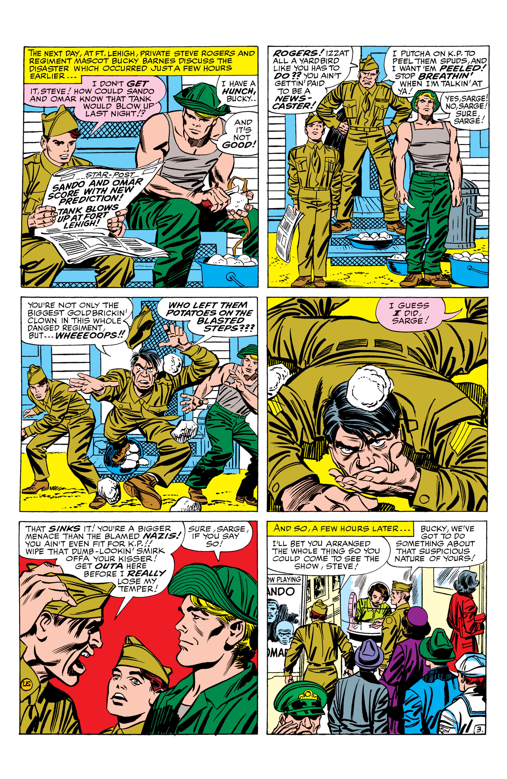Read online Marvel Masterworks: Captain America comic -  Issue # TPB 1 (Part 1) - 64