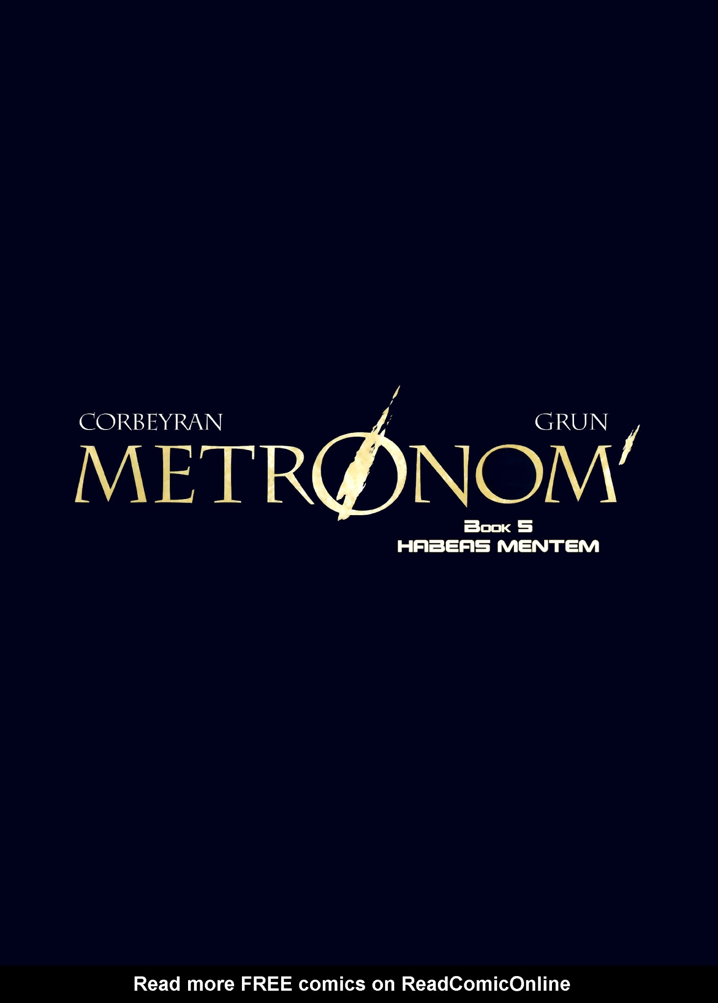 Read online Metronom' comic -  Issue #5 - 4