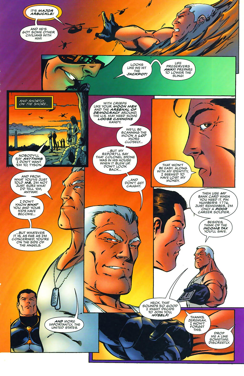 Read online Weapon Zero comic -  Issue #3 - 21