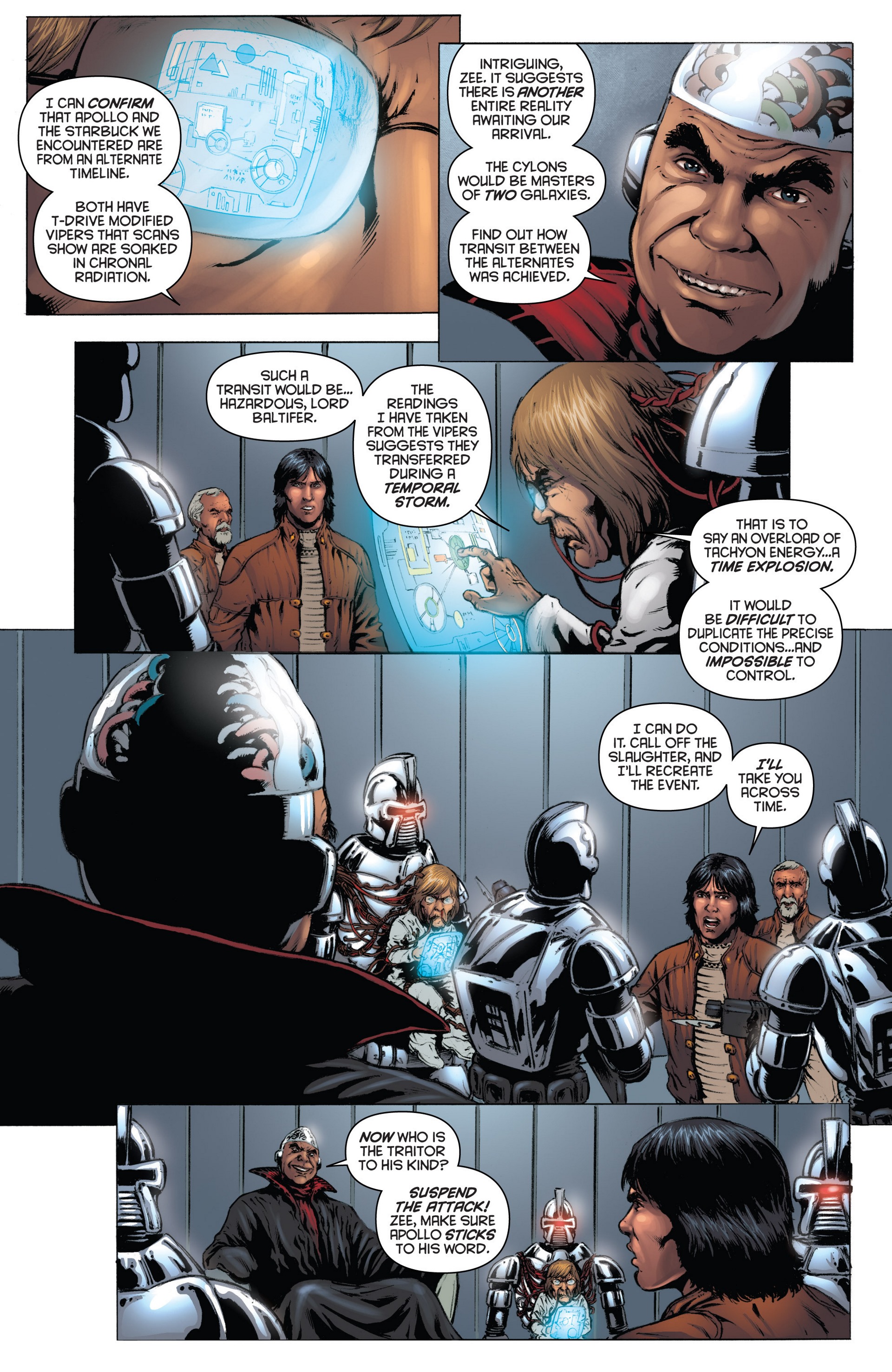 Read online Classic Battlestar Galactica (2013) comic -  Issue #5 - 6