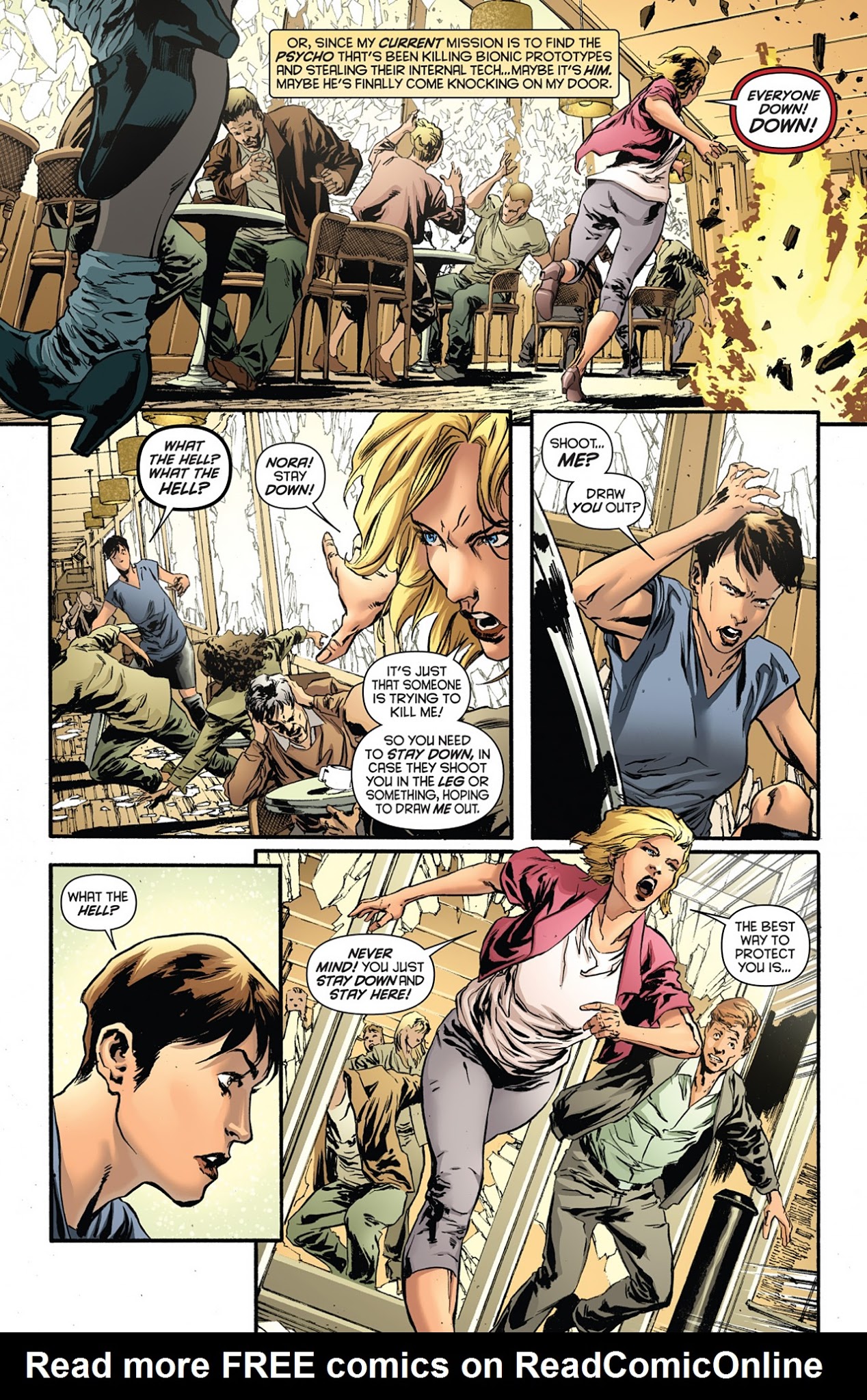 Read online The Bionic Woman comic -  Issue #2 - 4