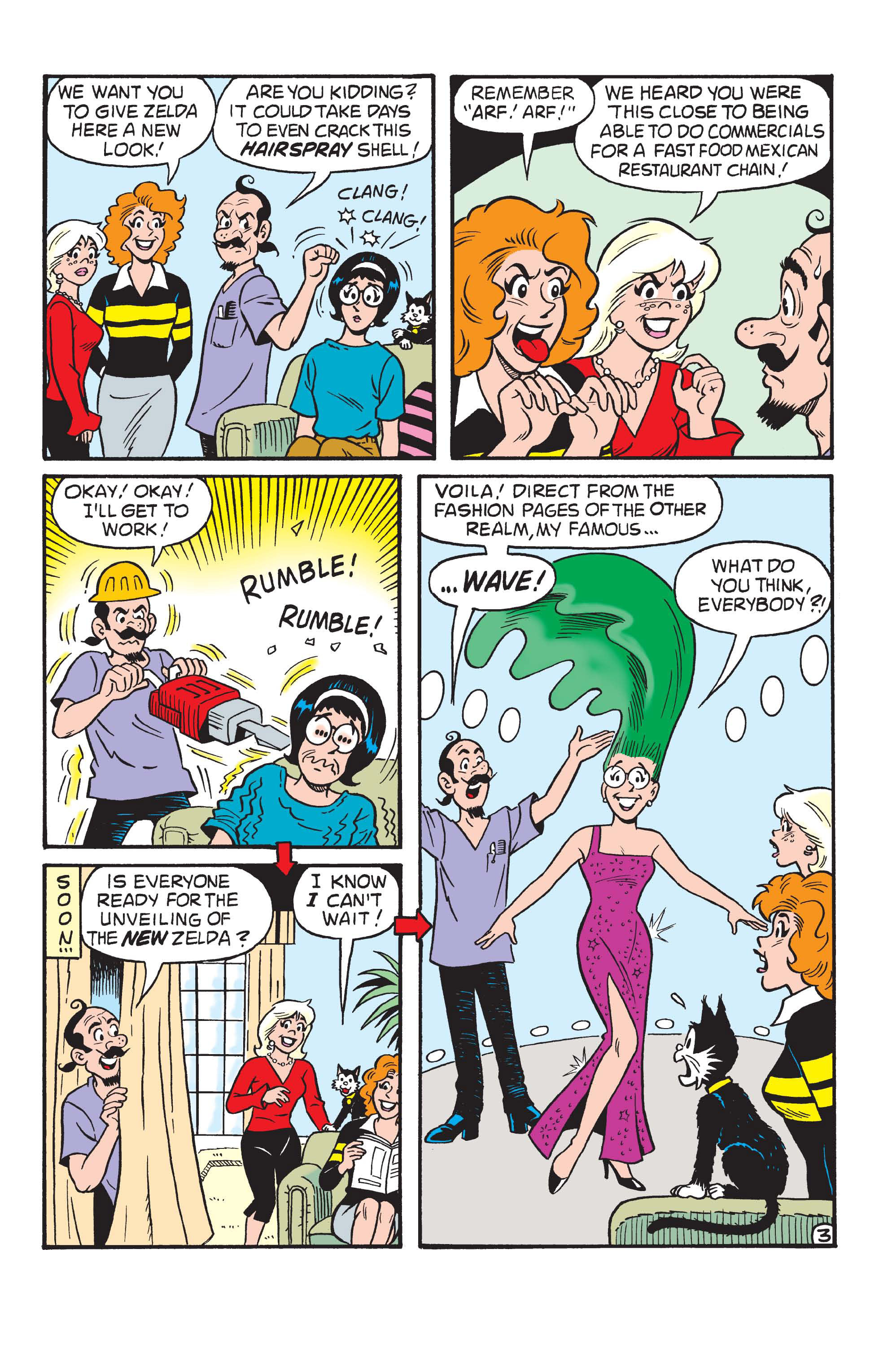 Read online Sabrina the Teenage Witch (1997) comic -  Issue #19 - 22