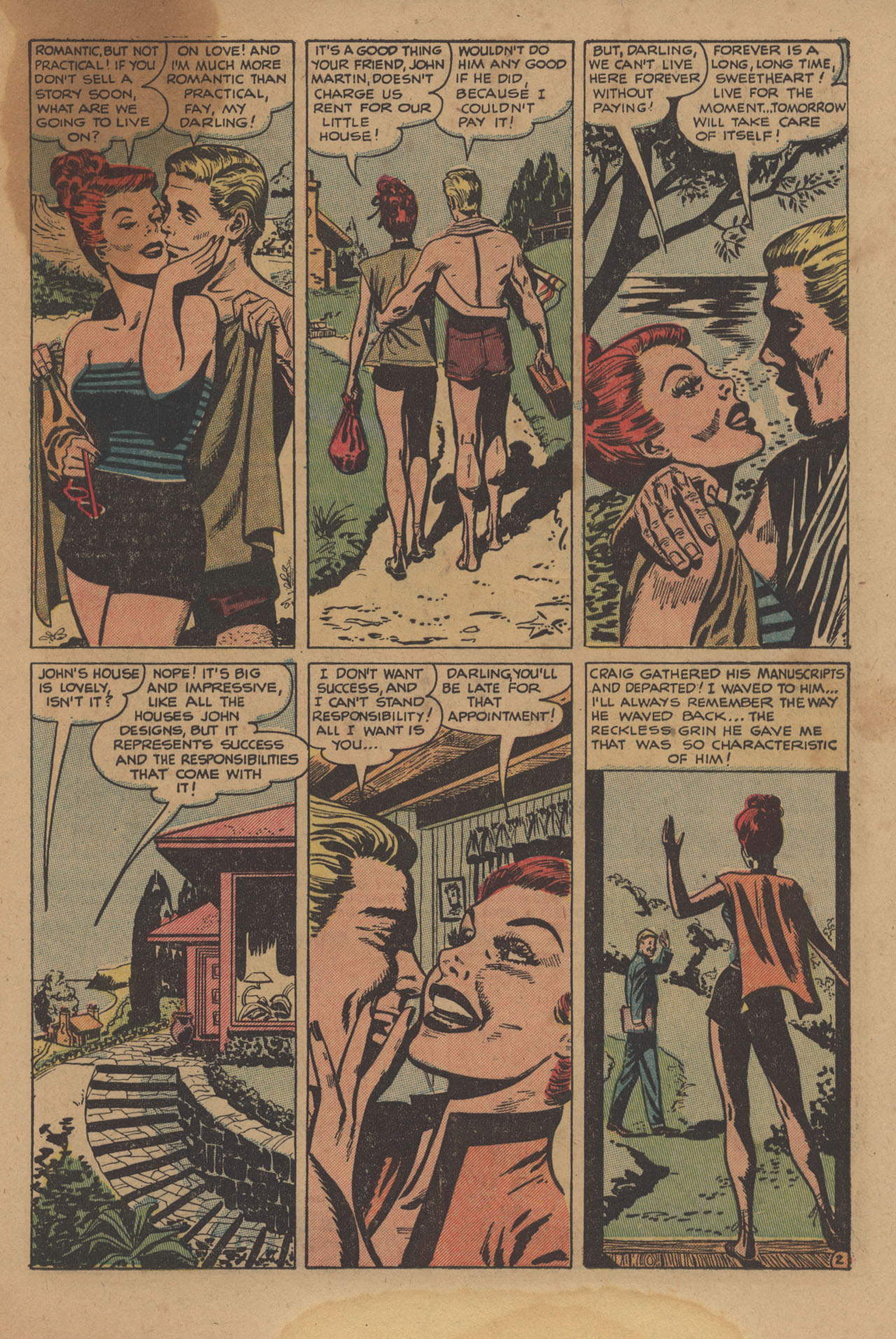 Read online Love Romances comic -  Issue #28 - 29