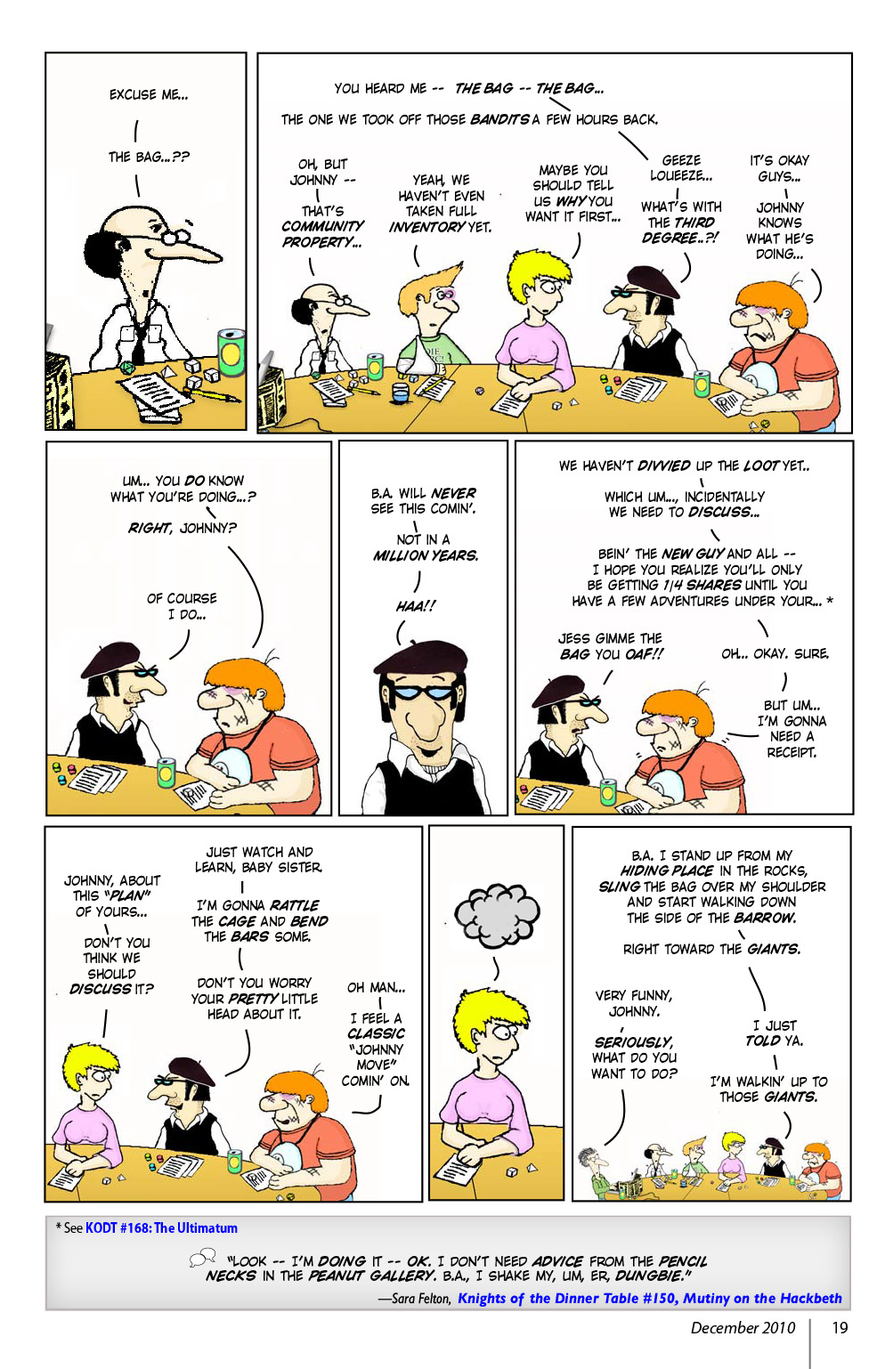 Read online Knights of the Dinner Table comic -  Issue #170 - 21