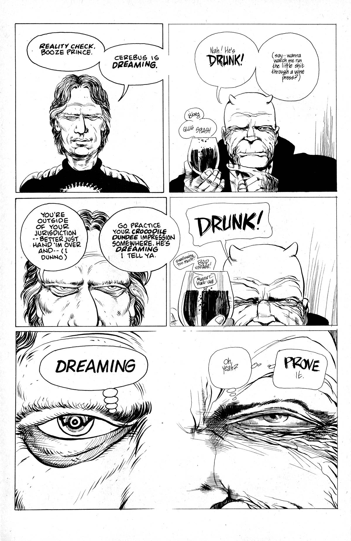 Read online Cerebus comic -  Issue #204 - 8