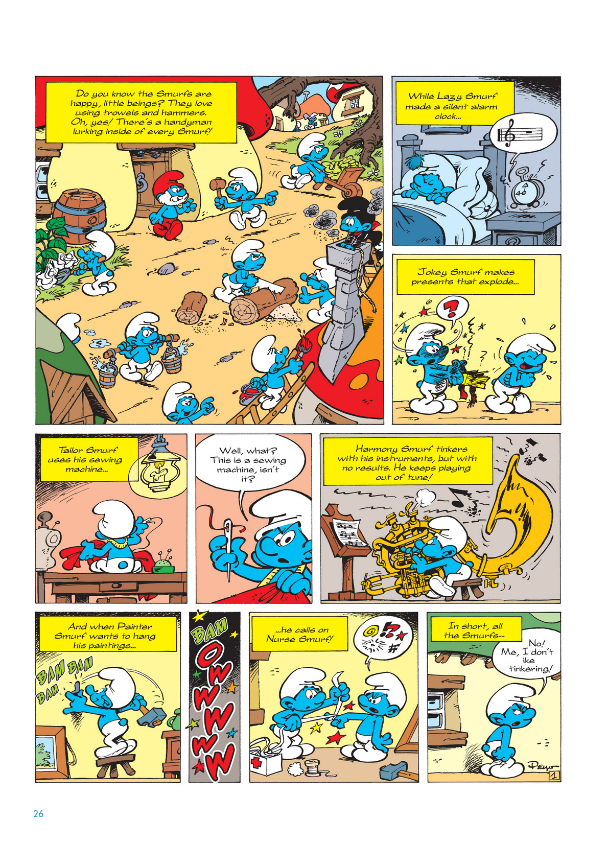 Read online The Smurfs comic -  Issue #10 - 27