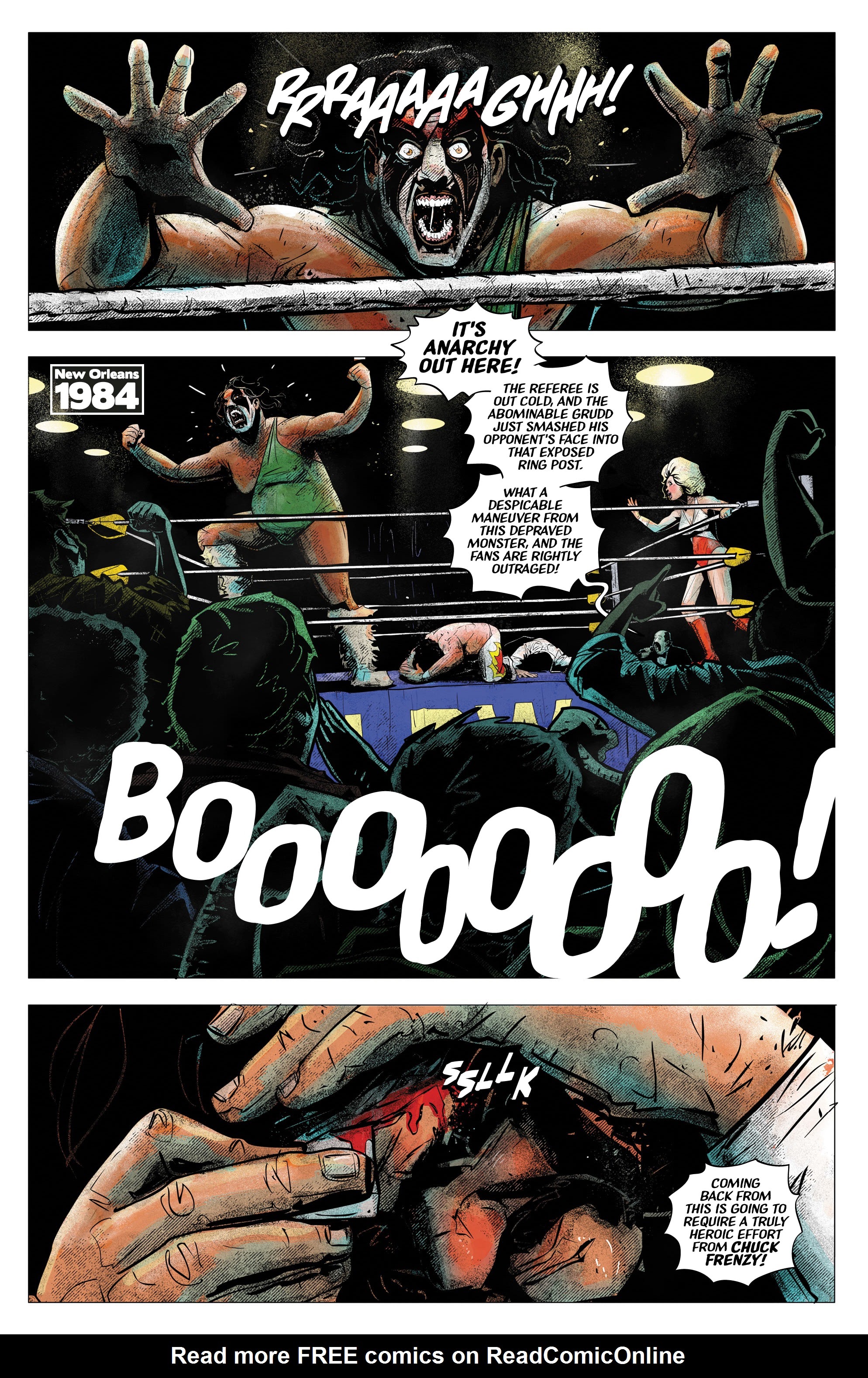 Read online The Crimson Cage comic -  Issue #1 - 3