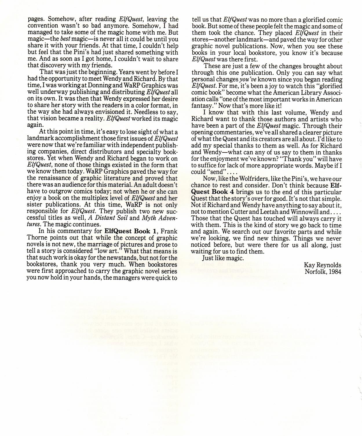 Read online ElfQuest (Starblaze Edition) comic -  Issue # TPB 4 - 6