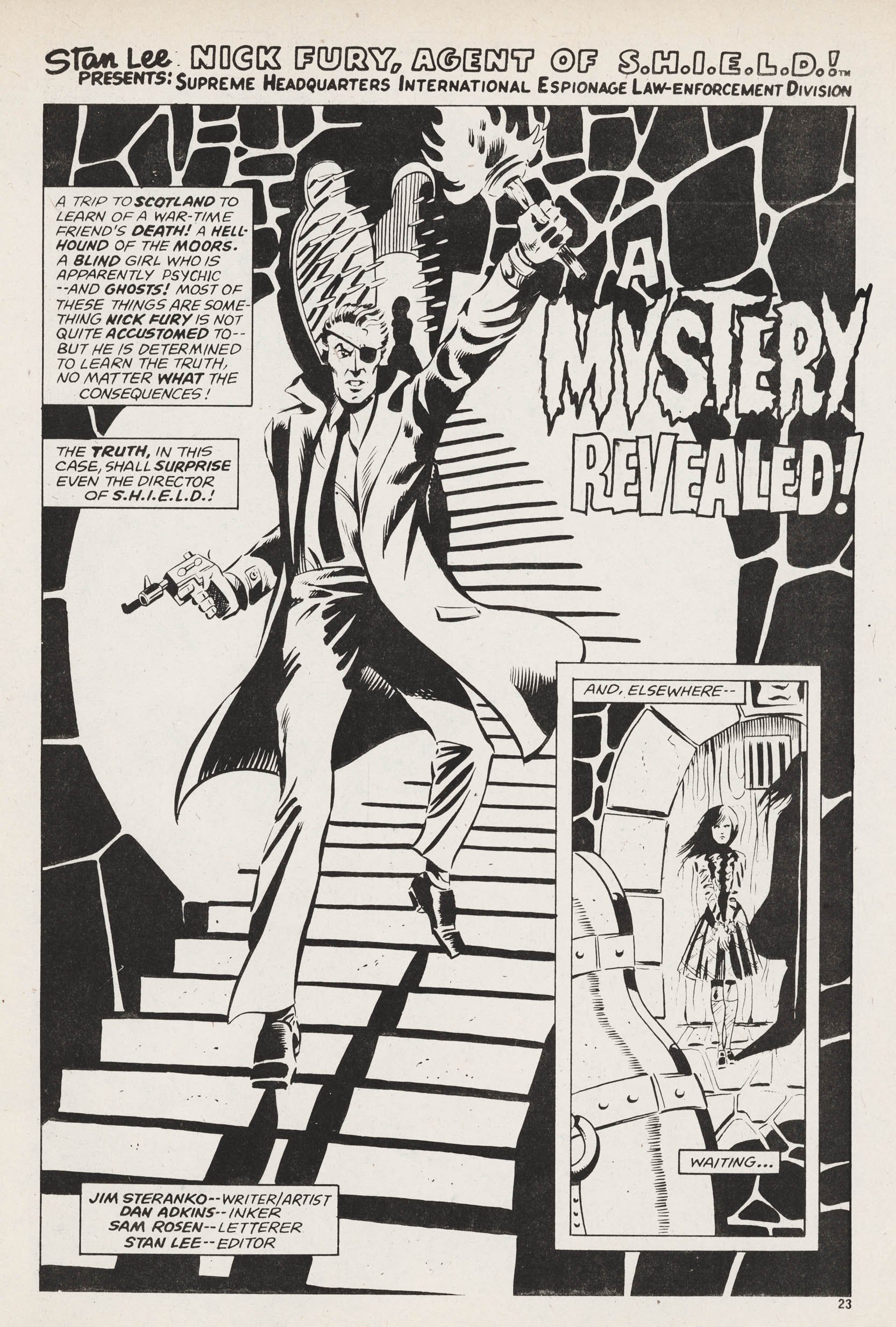 Read online Captain Britain (1976) comic -  Issue #27 - 23