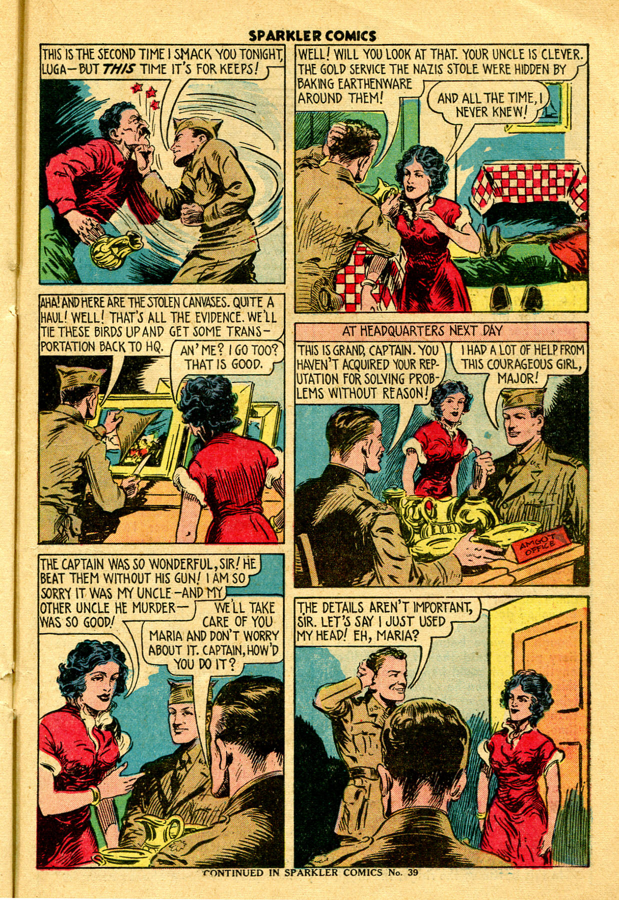 Read online Sparkler Comics comic -  Issue #38 - 29